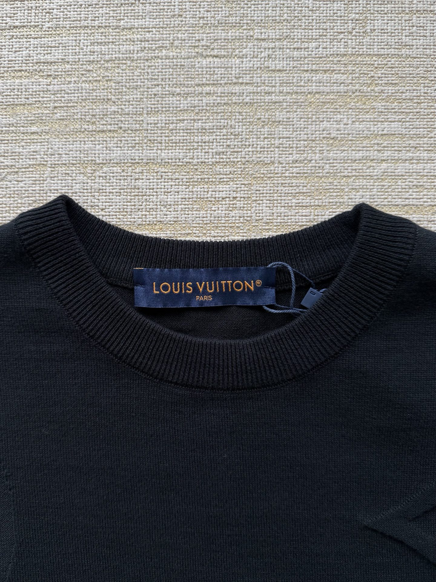 1AIWE9 モノグラムロングスリーブコットンクルーネック