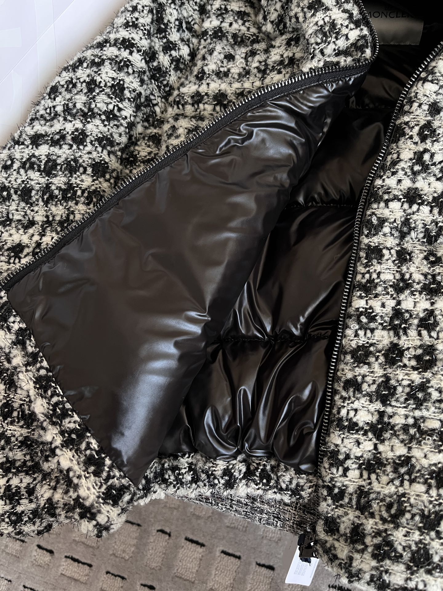 Moncler Andronne quilted hooded jacket