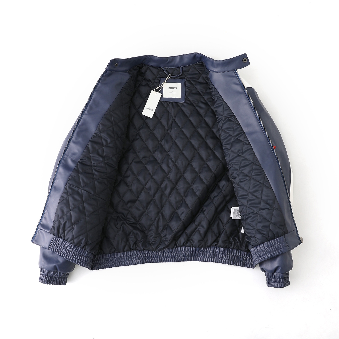 Red Bull Racing themed leather jacket