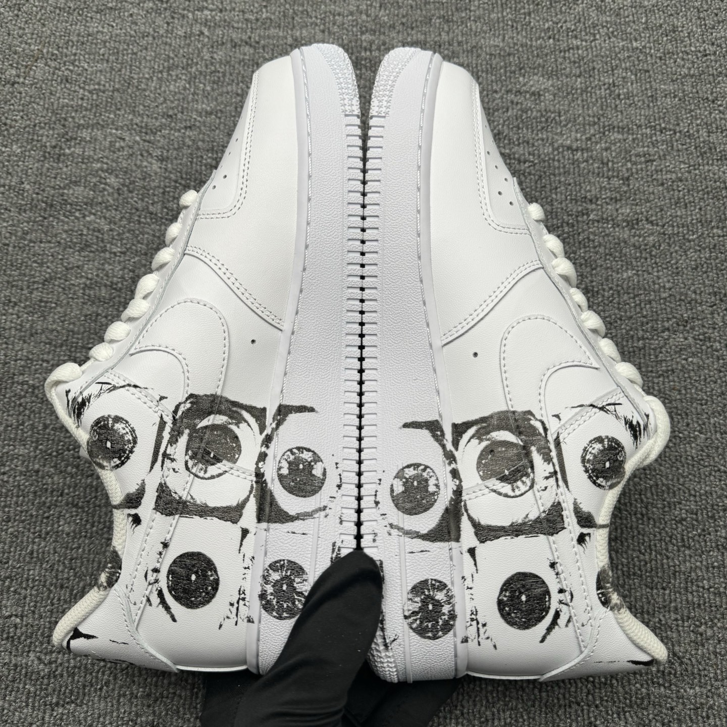 Supreme × COMME des GARCONS SHIRT × Nike Air Force 1 Low "White"