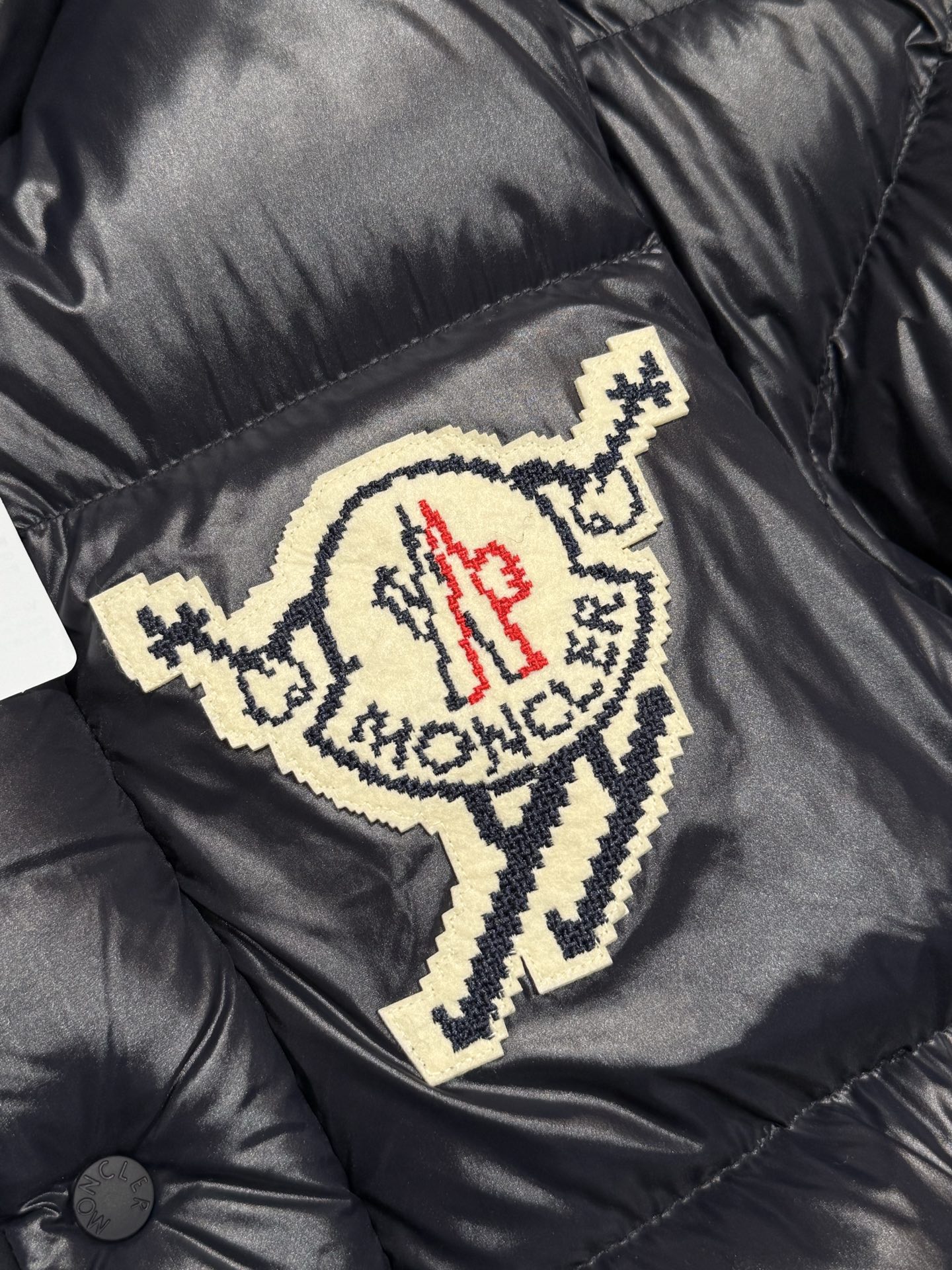 MONCLER Ski Wappen Full-Zip Down Jacket MCLESTE