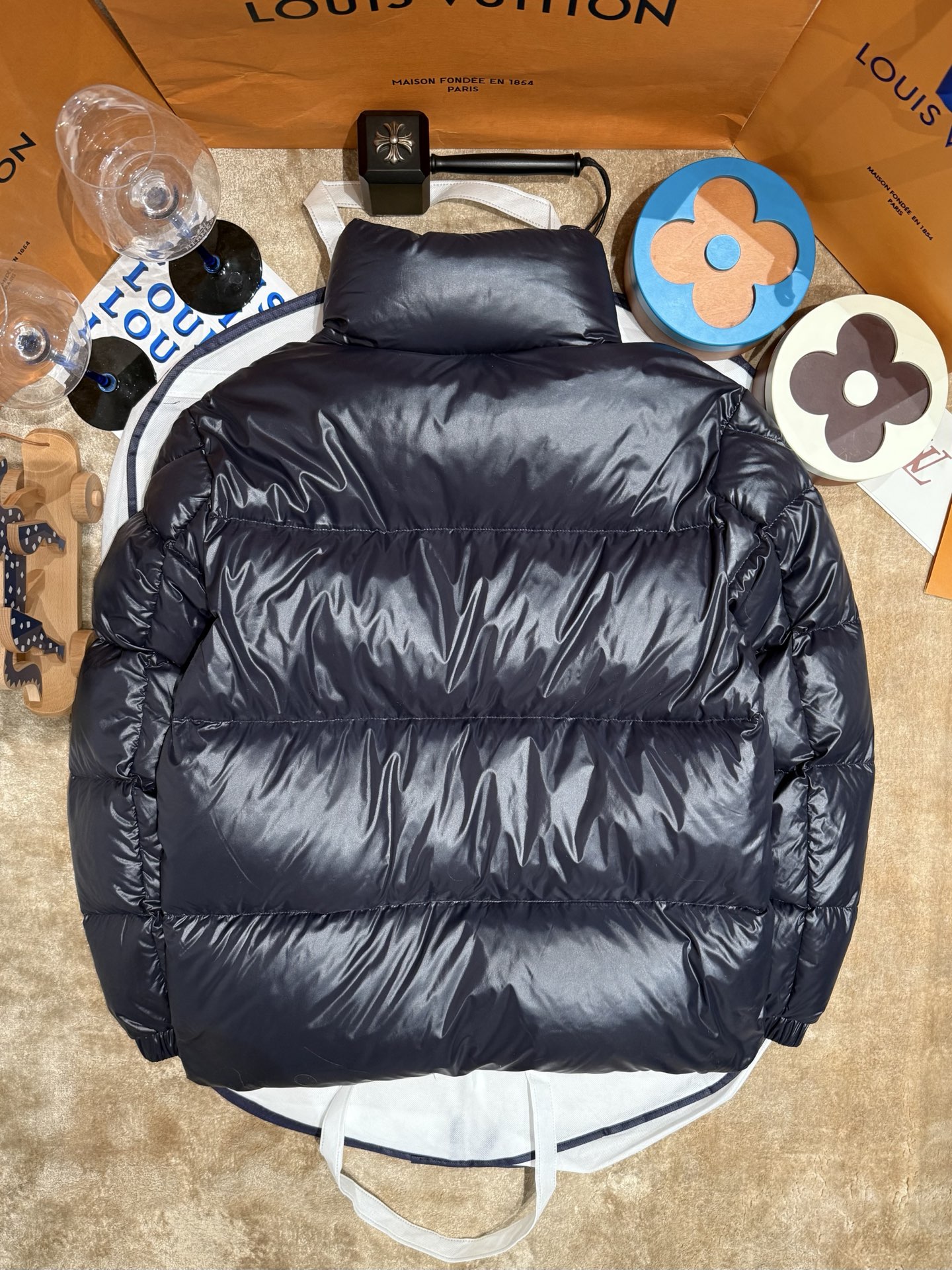 MONCLER Ski Wappen Full-Zip Down Jacket MCLESTE