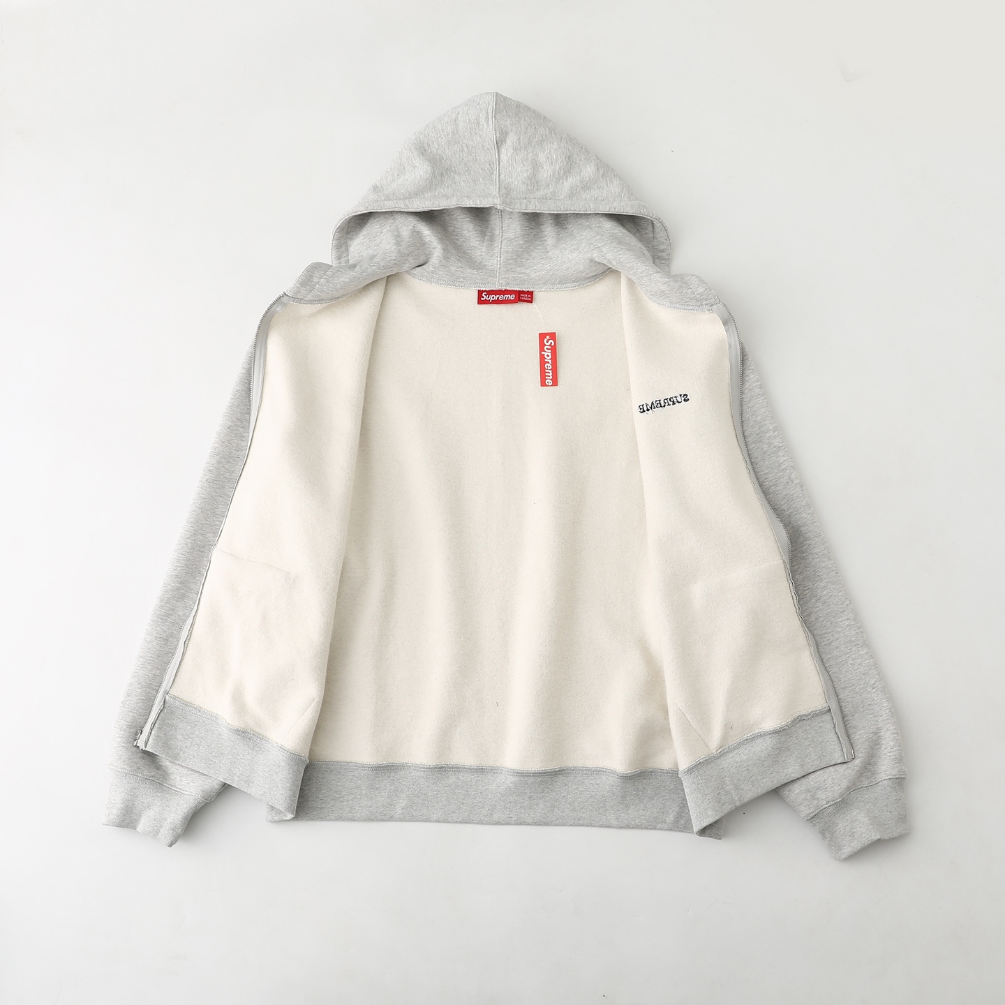 Supreme FW25 IDGAF Zip Up Hooded Sweatshirt