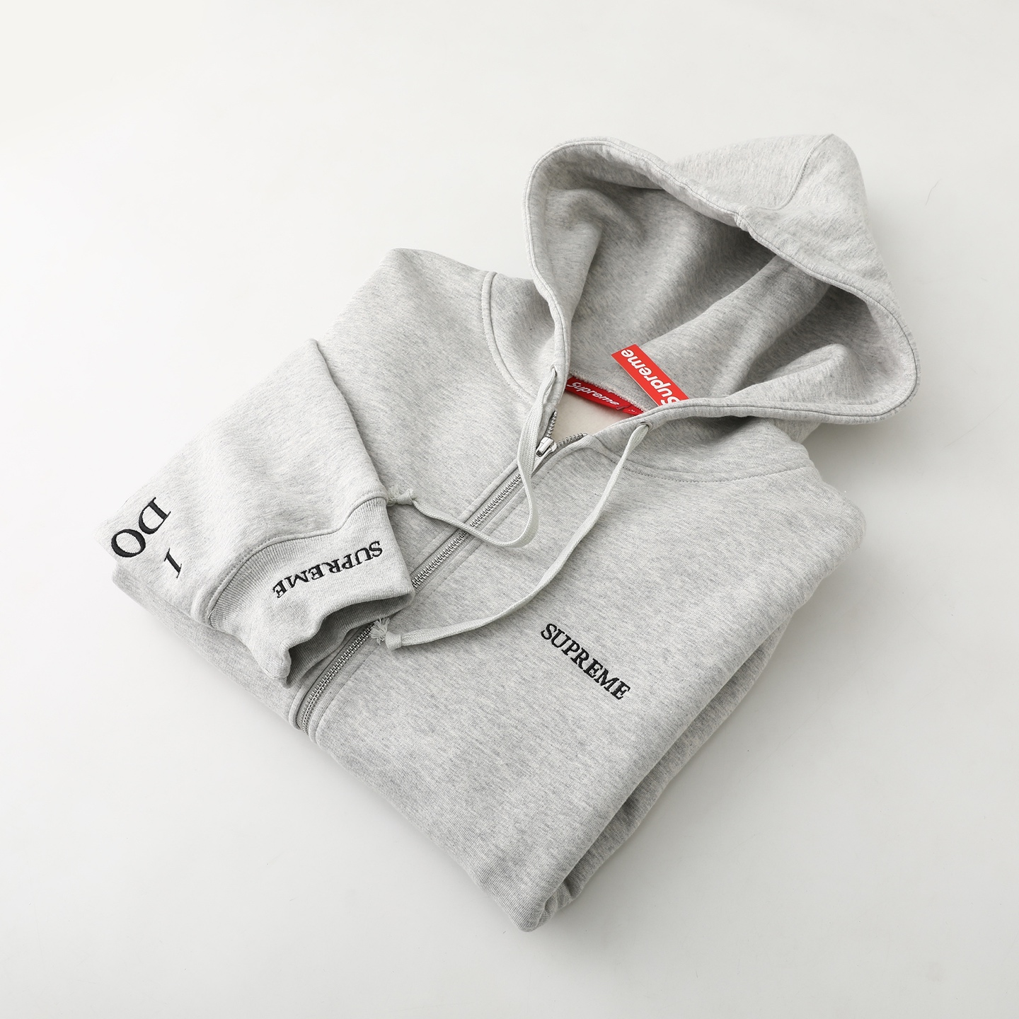 Supreme FW25 IDGAF Zip Up Hooded Sweatshirt