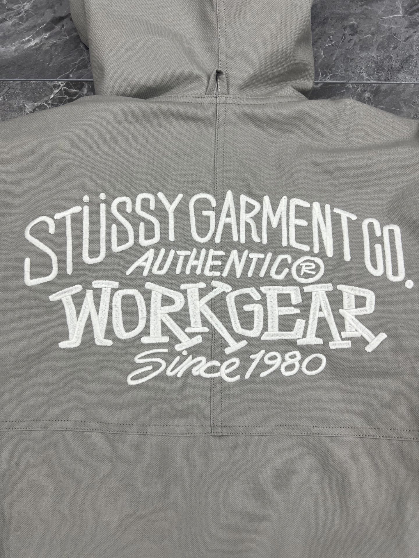 STUSSY FW25 Contrast Stitch Work Jacket