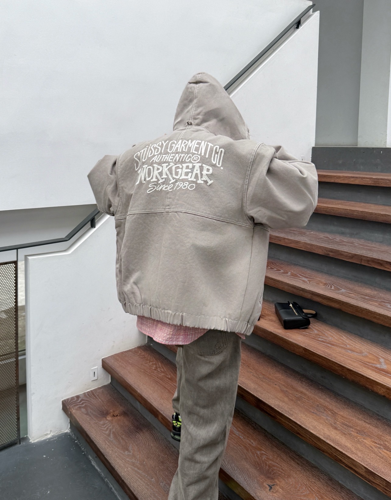 STUSSY FW25 Contrast Stitch Work Jacket