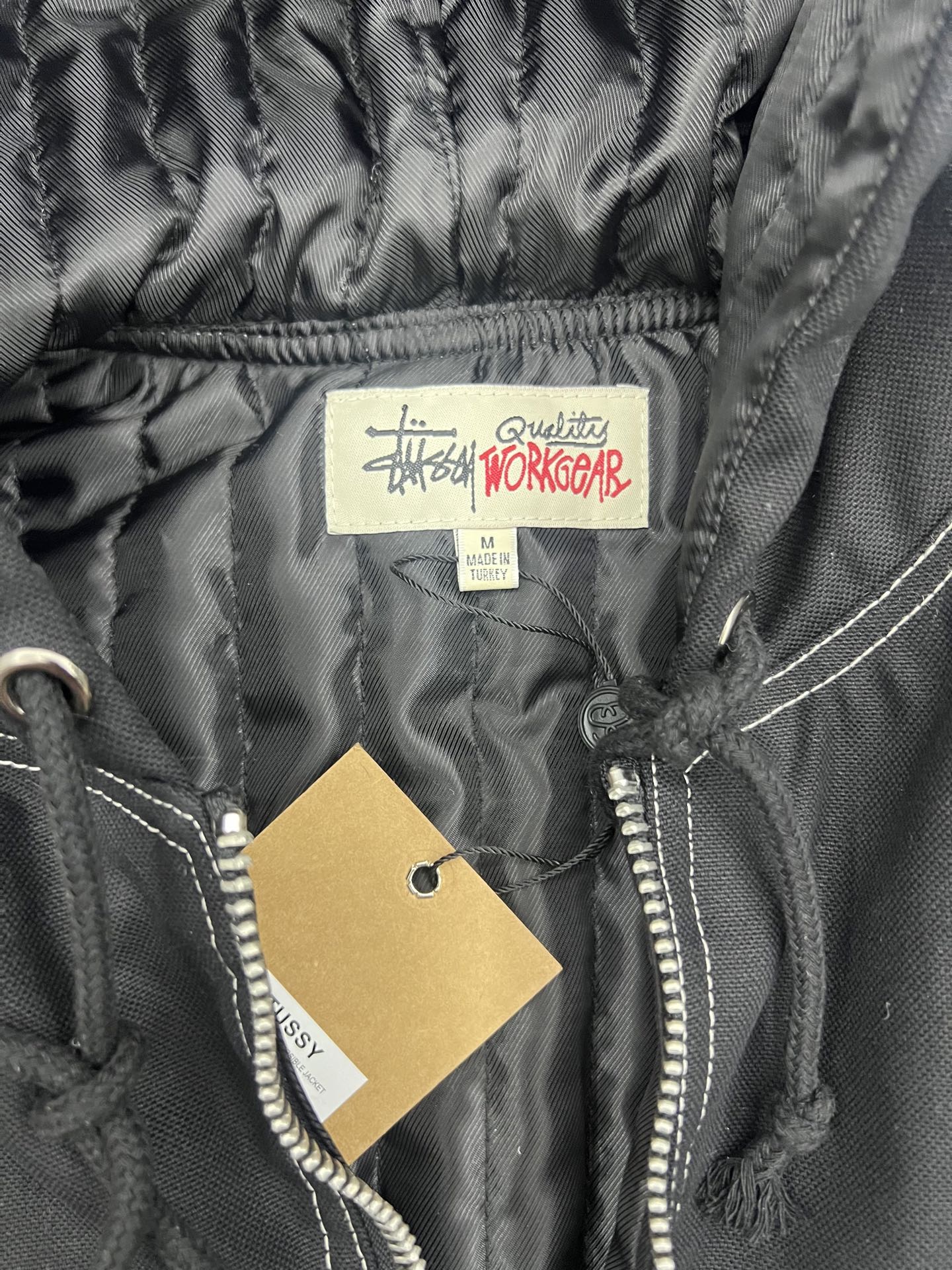 STUSSY FW25 Contrast Stitch Work Jacket