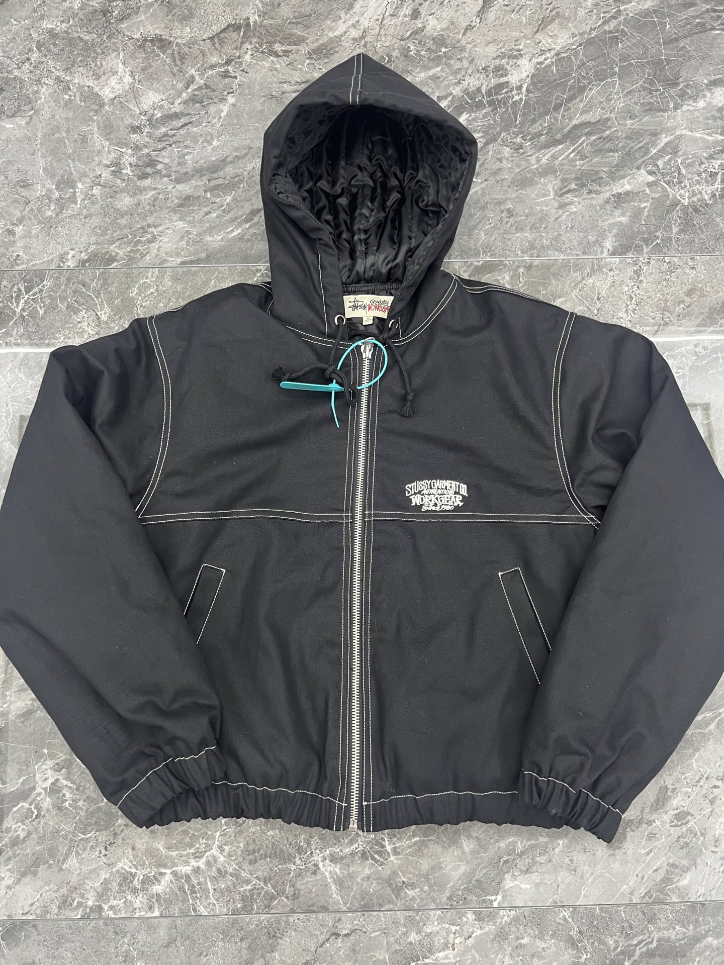 STUSSY FW25 Contrast Stitch Work Jacket
