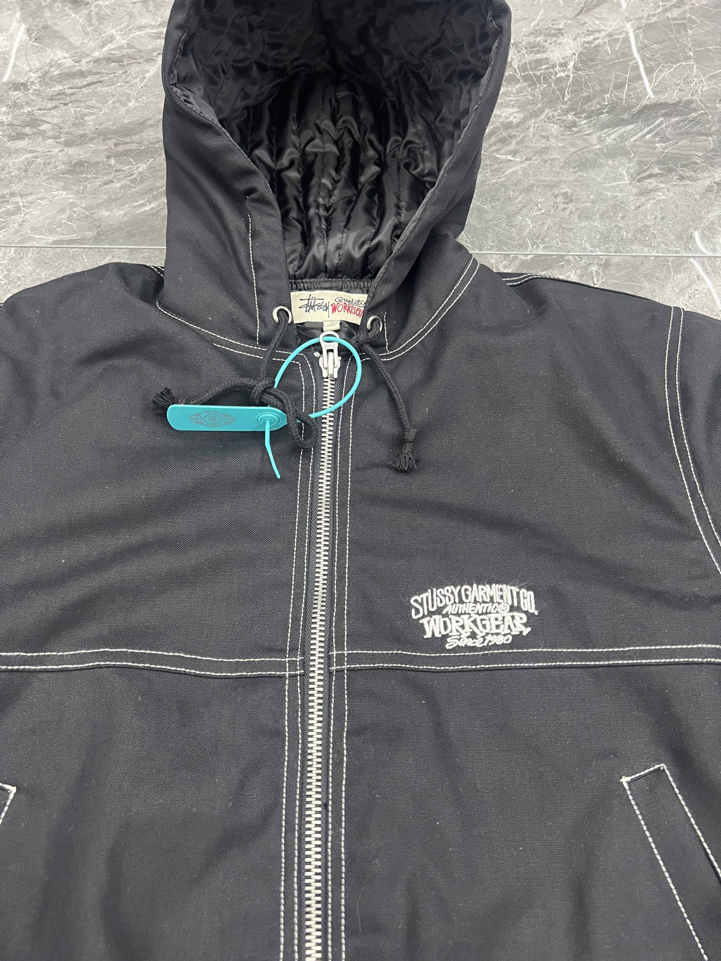 STUSSY FW25 Contrast Stitch Work Jacket