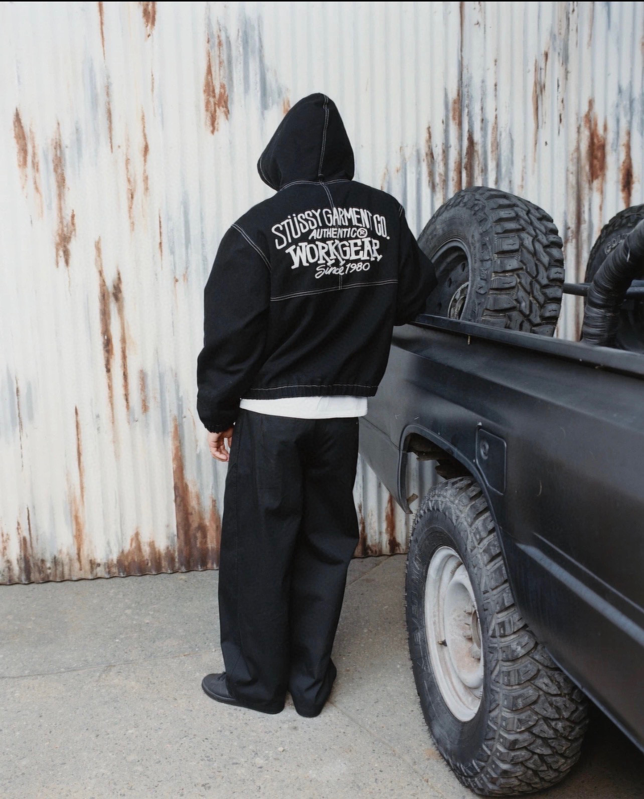 STUSSY FW25 Contrast Stitch Work Jacket