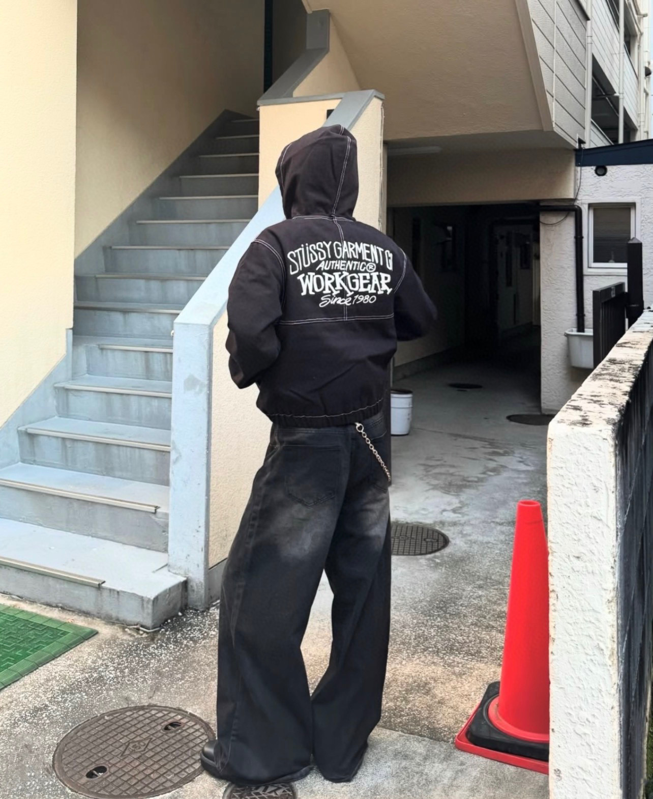 STUSSY FW25 Contrast Stitch Work Jacket