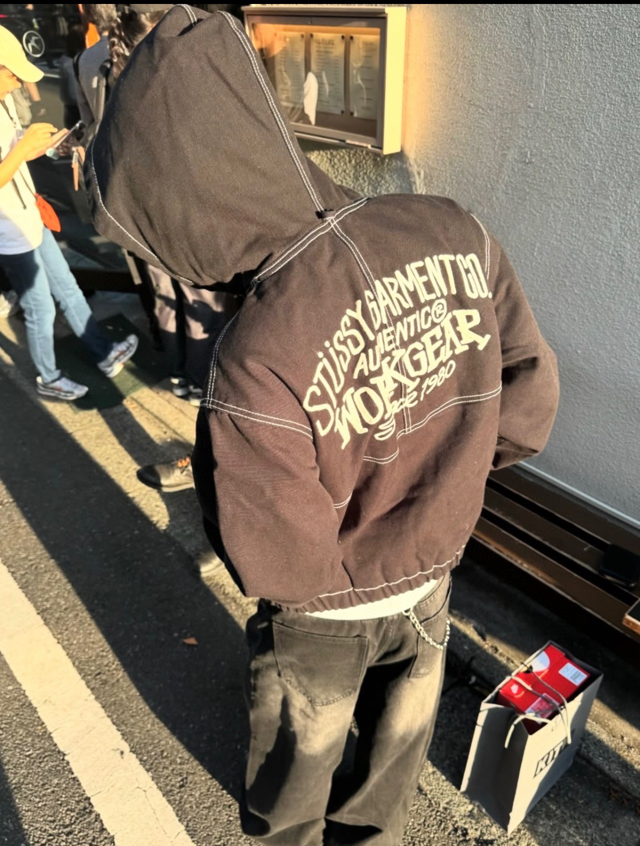 STUSSY FW25 Contrast Stitch Work Jacket