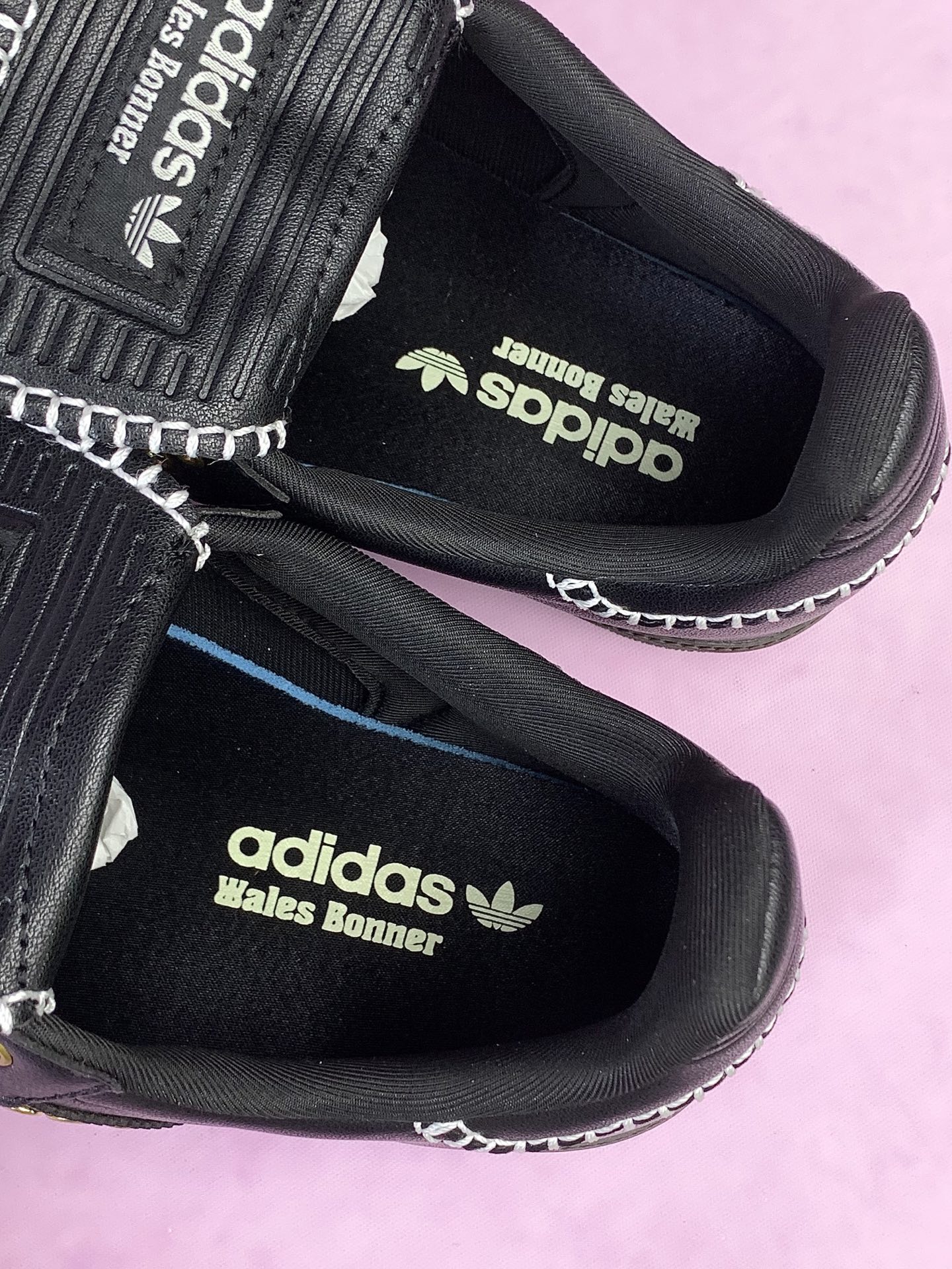 Wales Bonner × adidas Originals Samba Studded "Core Black"