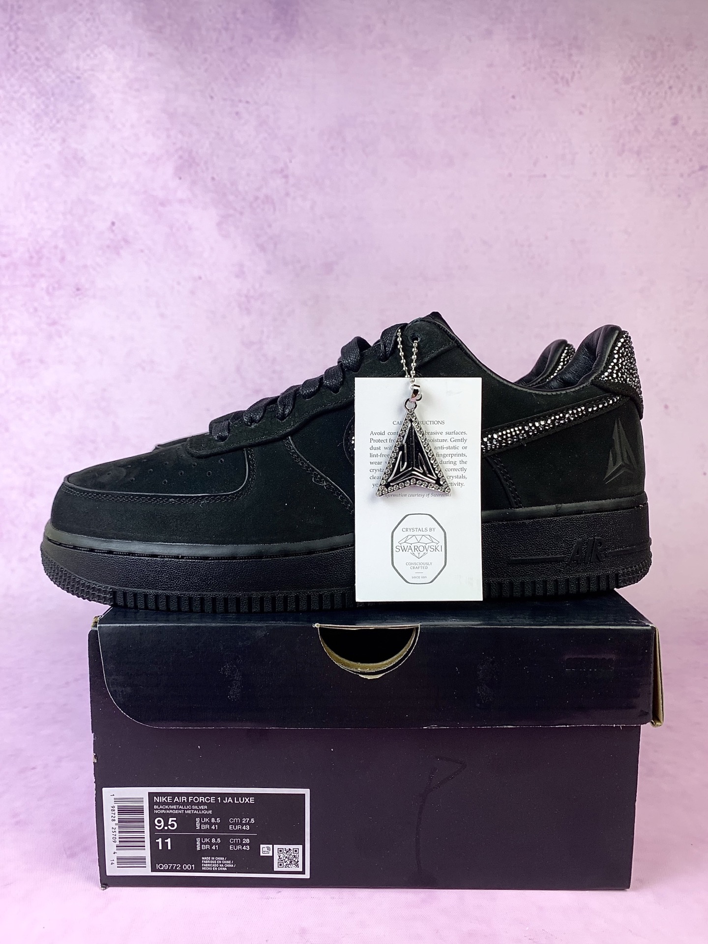 Ja Morant x Nike Air Force 1 Low Luxe “Swarovski”