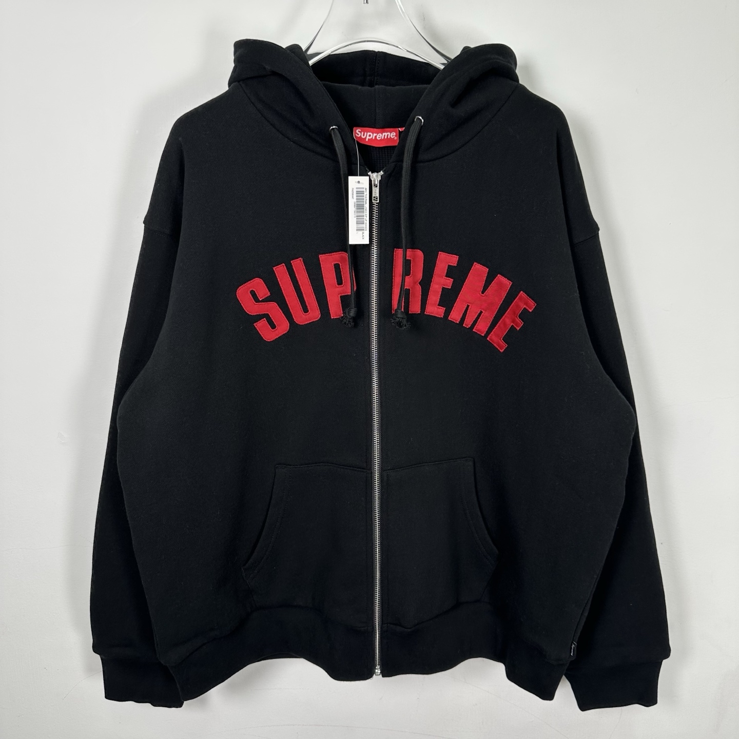 Supreme Arc Thermal Lined Zip Up Hooded Sweatshirt