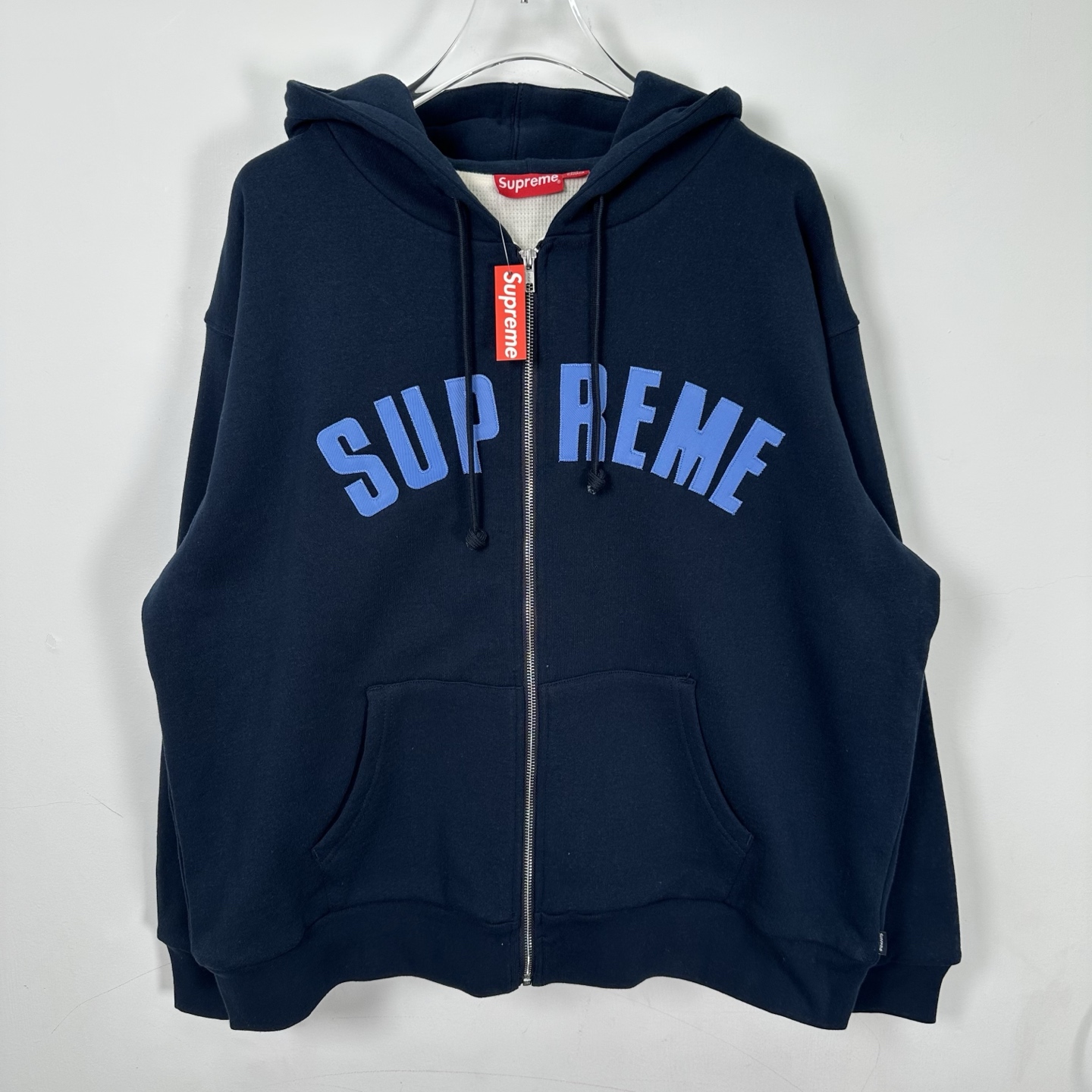 Supreme Arc Thermal Lined Zip Up Hooded Sweatshirt