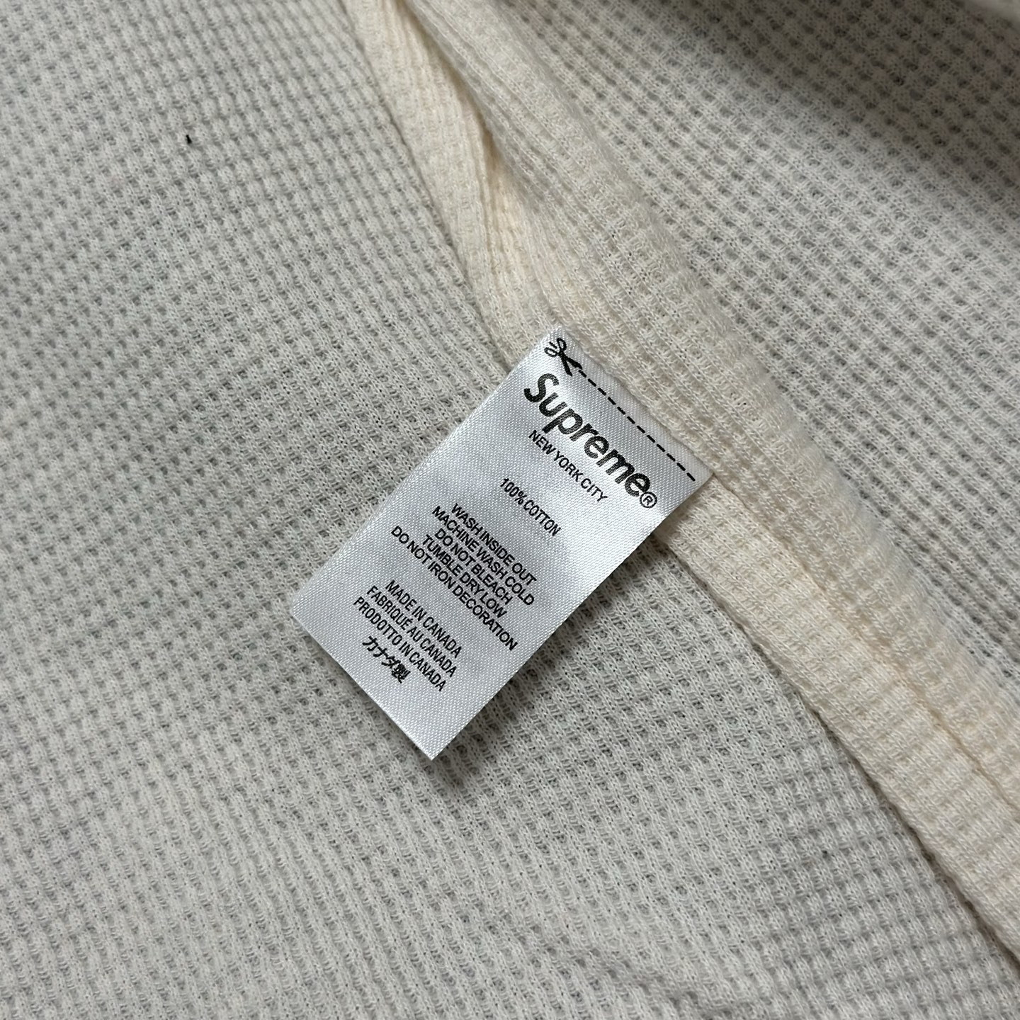 Supreme Arc Thermal Lined Zip Up Hooded Sweatshirt