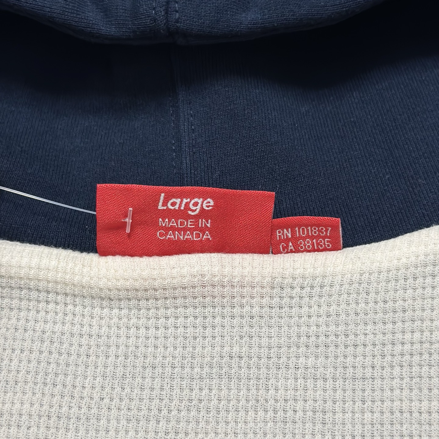 Supreme Arc Thermal Lined Zip Up Hooded Sweatshirt