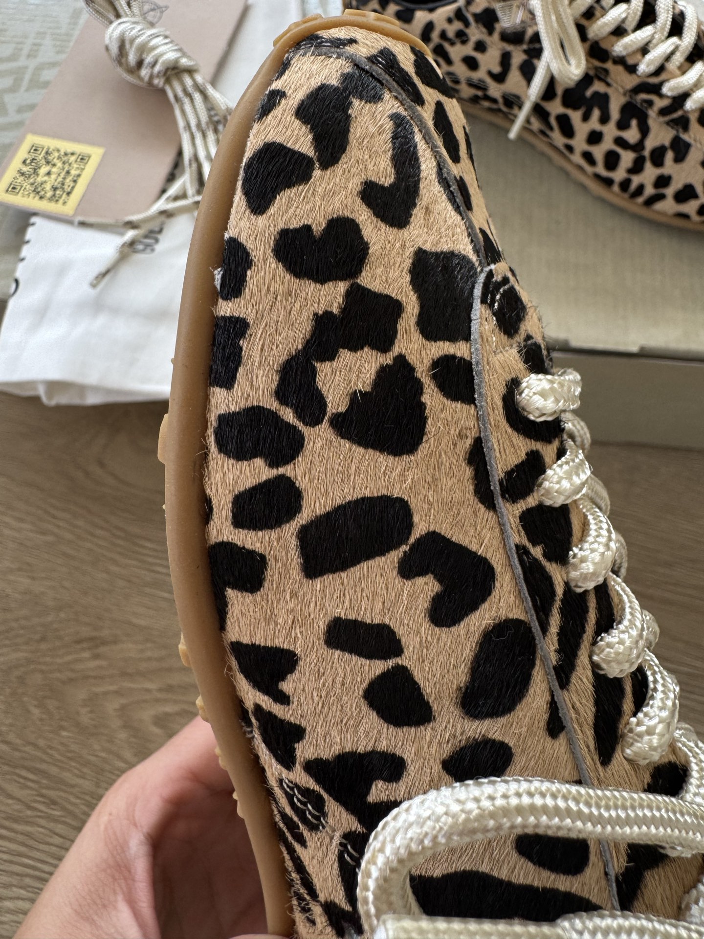 Golden Goose Marathon Speed leopard sneakers