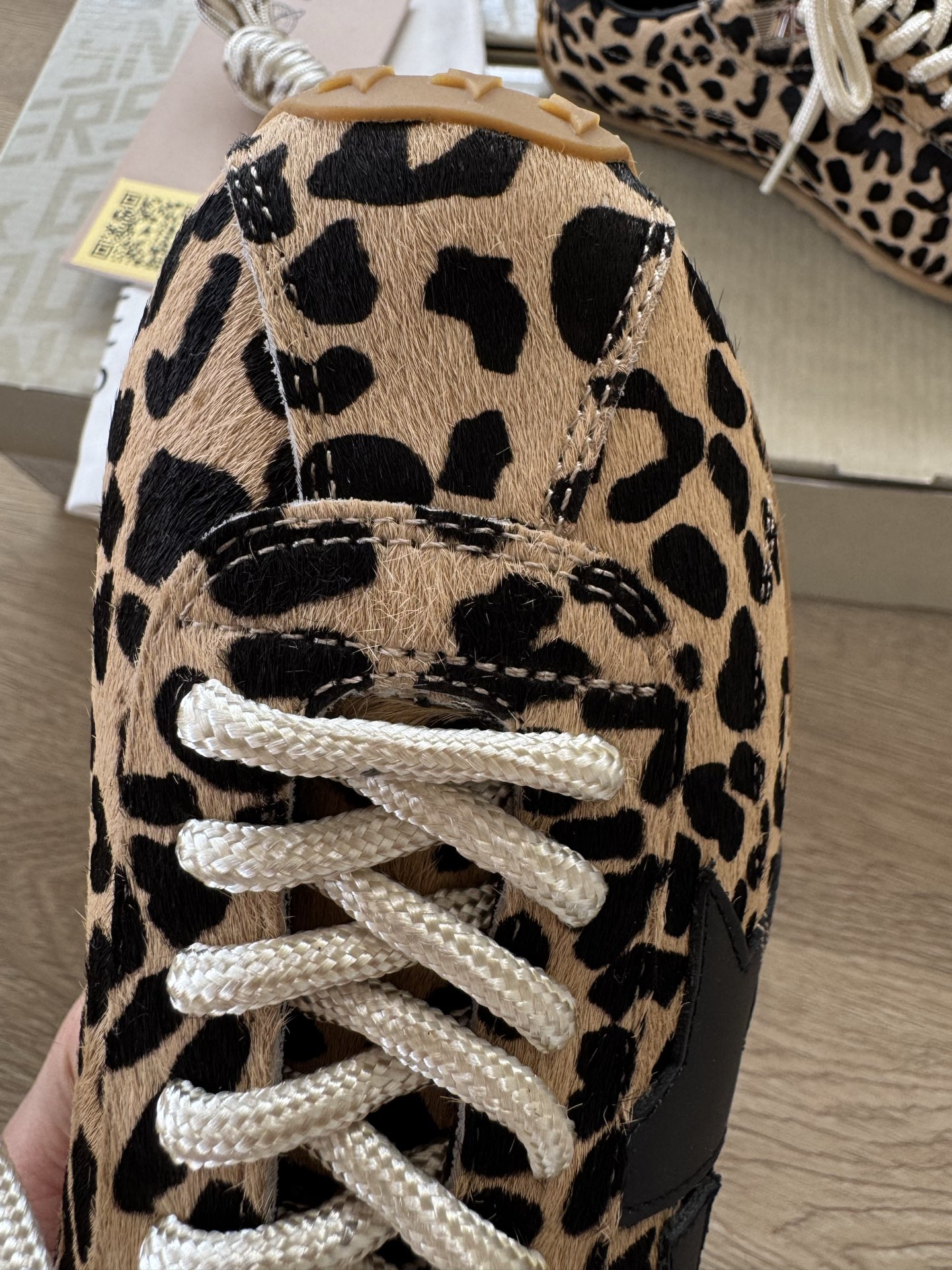 Golden Goose Marathon Speed leopard sneakers