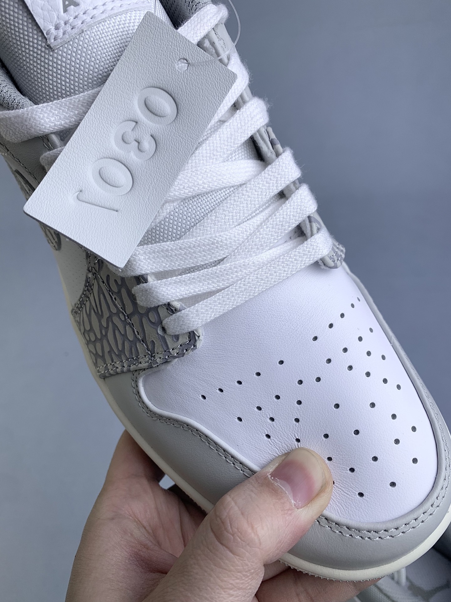 Nike Air Jordan 1 Low Premium "Elephant Print/Safari"