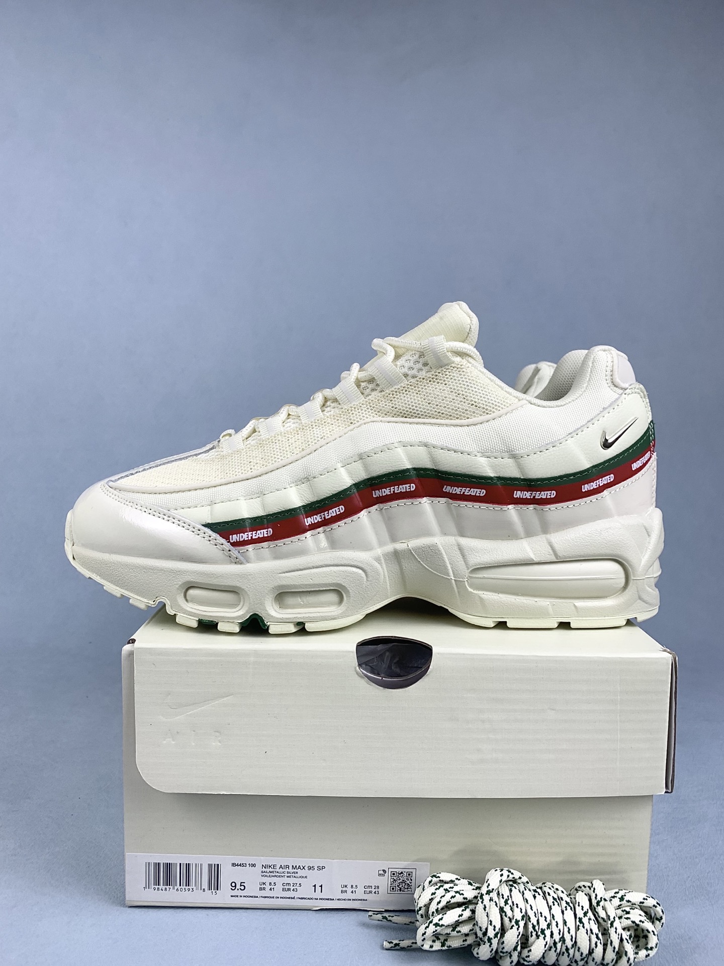 UNDEFEATED × Nike Air Max 95 SP "Sail"