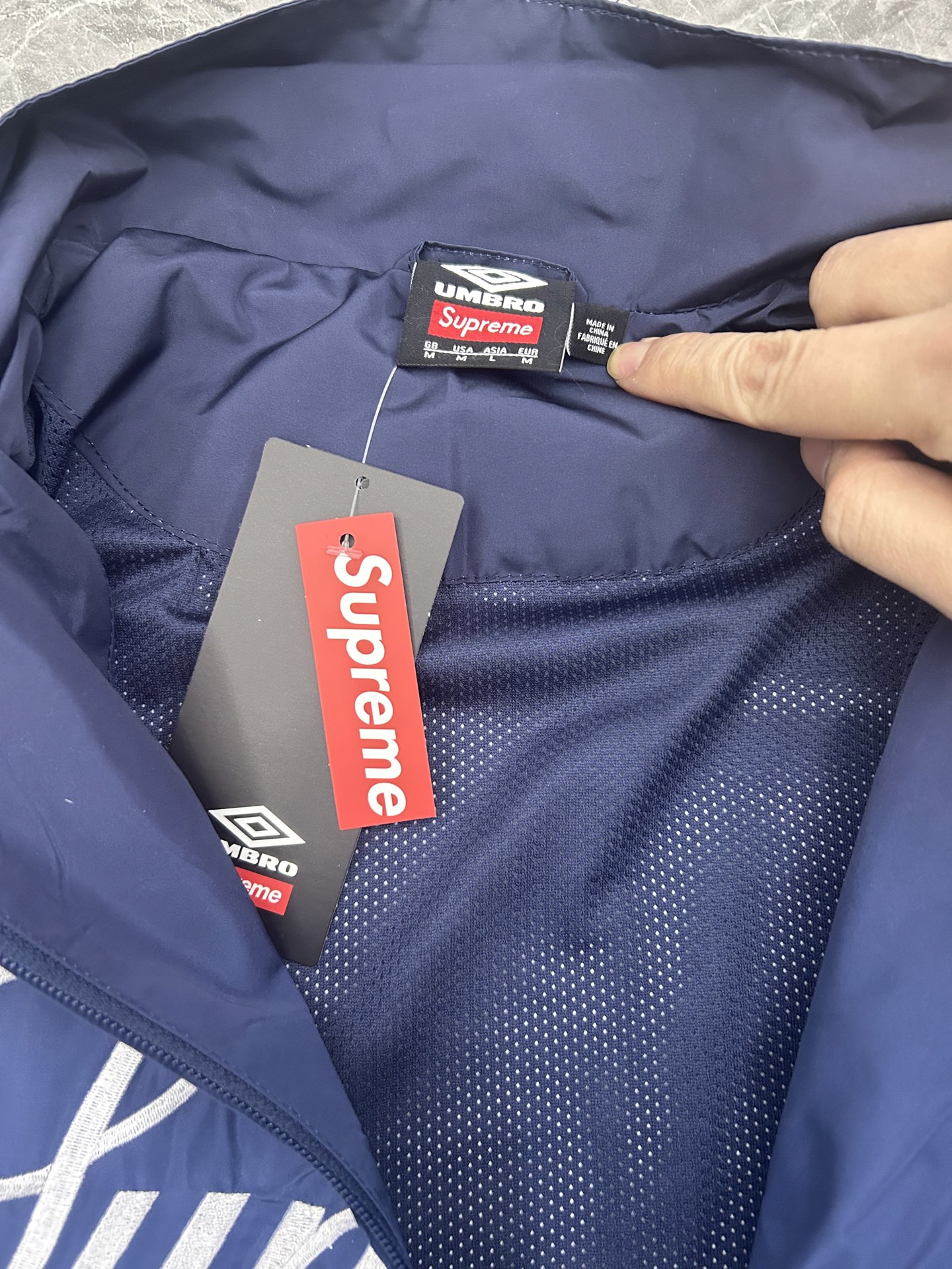 Supreme x Umbro Gradient Track Jacket