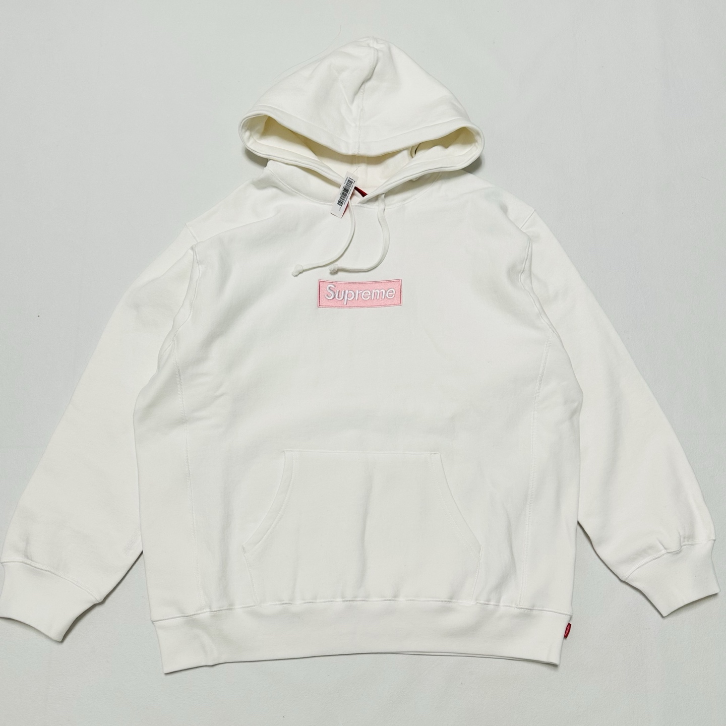 Supreme Box Logo Hooded Sweatshirt (25FW) "White"