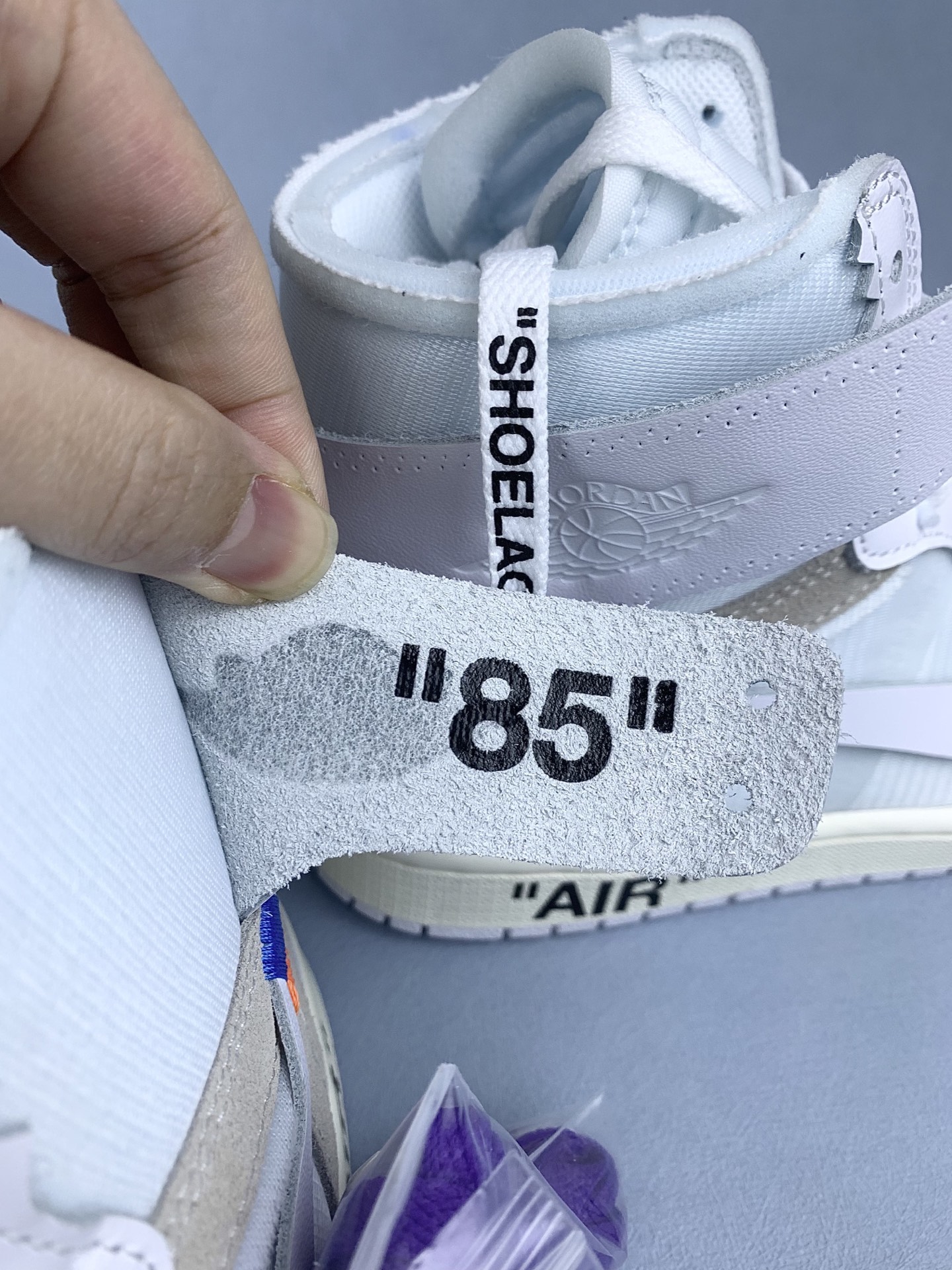 Virgil Abloh Archive (V.A.A.) × Nike Air Jordan 1 Retro High OG "Alaska"