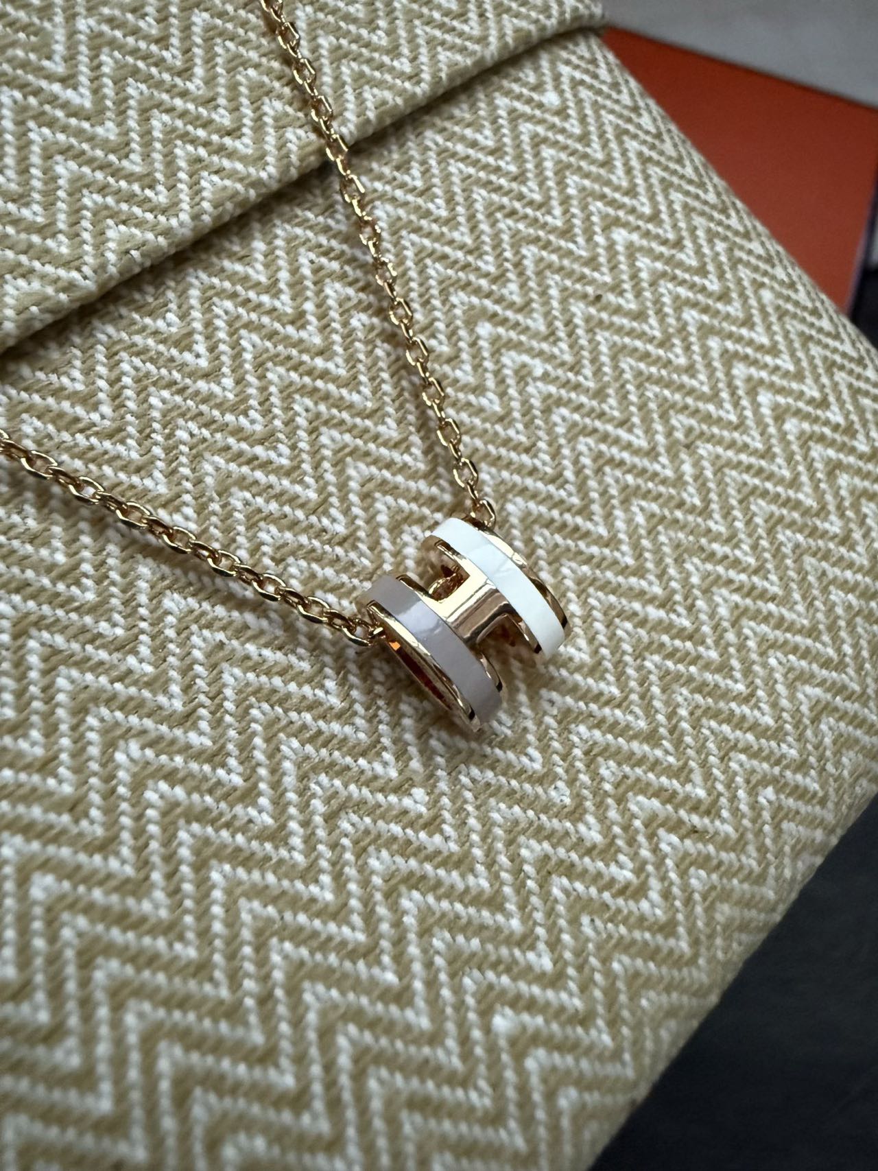 Hermès Mini Pop H Rocabar Necklace