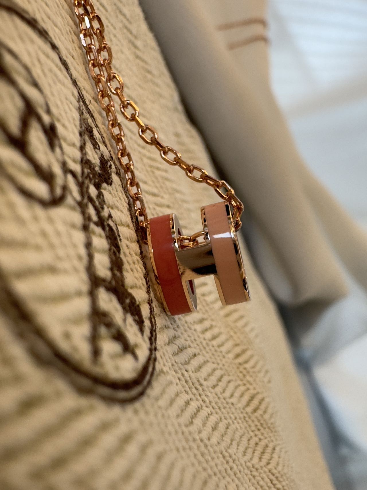 Hermès Mini Pop H Rocabar Necklace