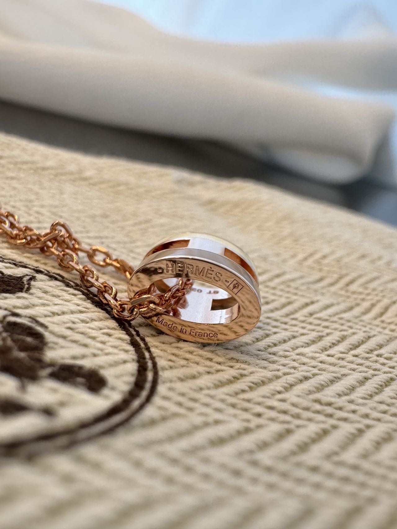 Hermès Mini Pop H Rocabar Necklace