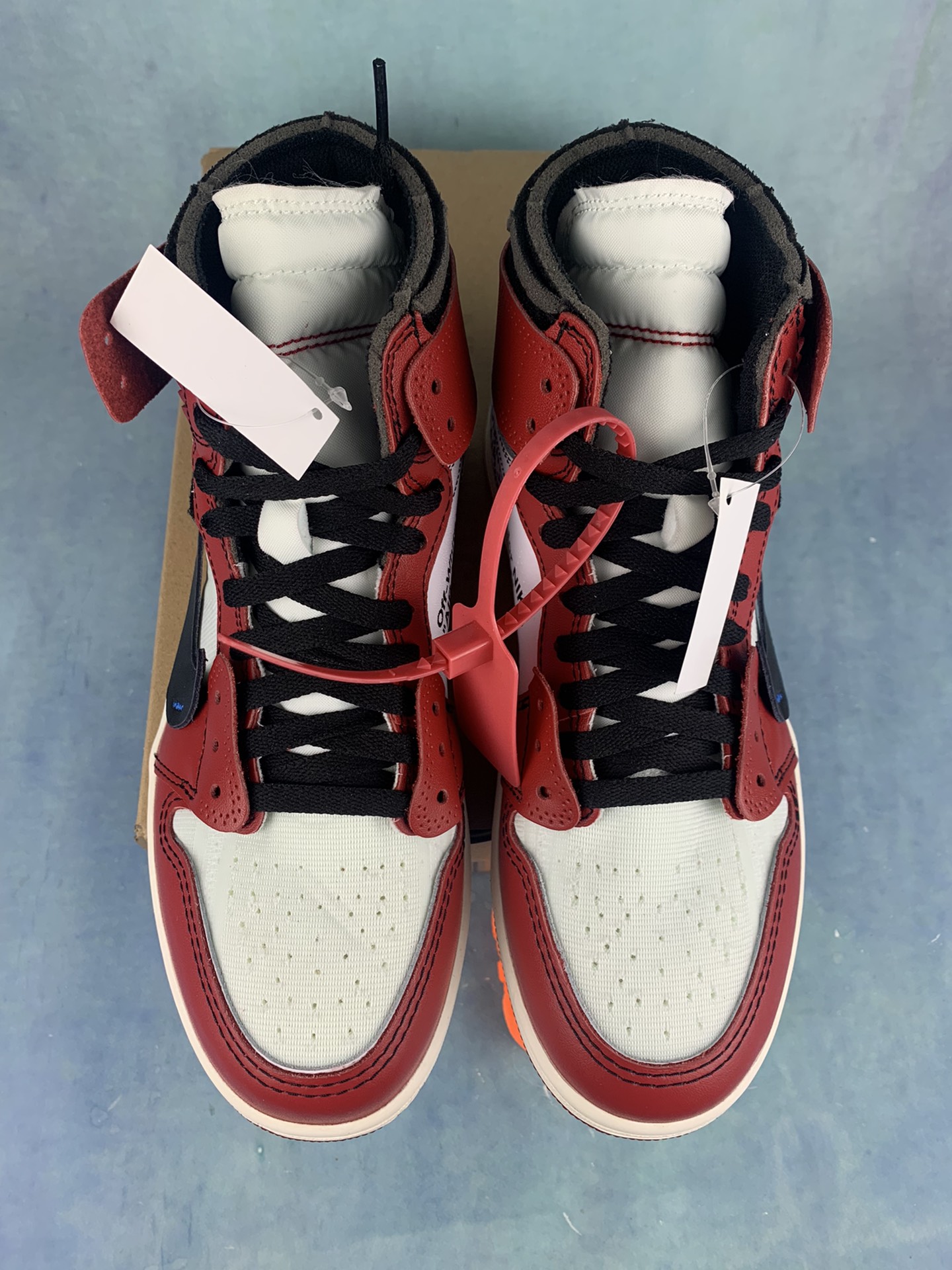 [LJR] Off-White × Nike Air Jordan 1 Retro High The Ten "Chicago"