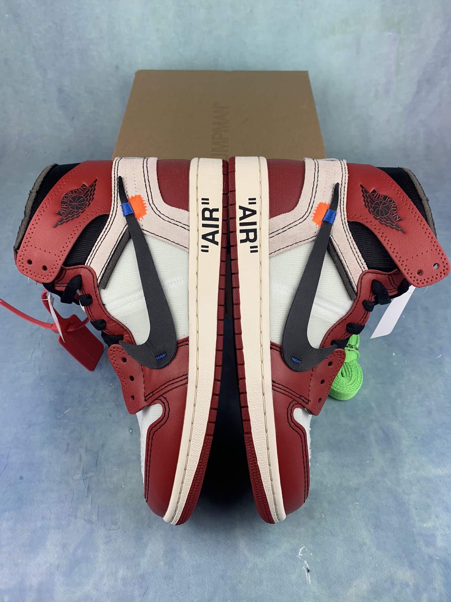 [LJR] Off-White × Nike Air Jordan 1 Retro High The Ten "Chicago"