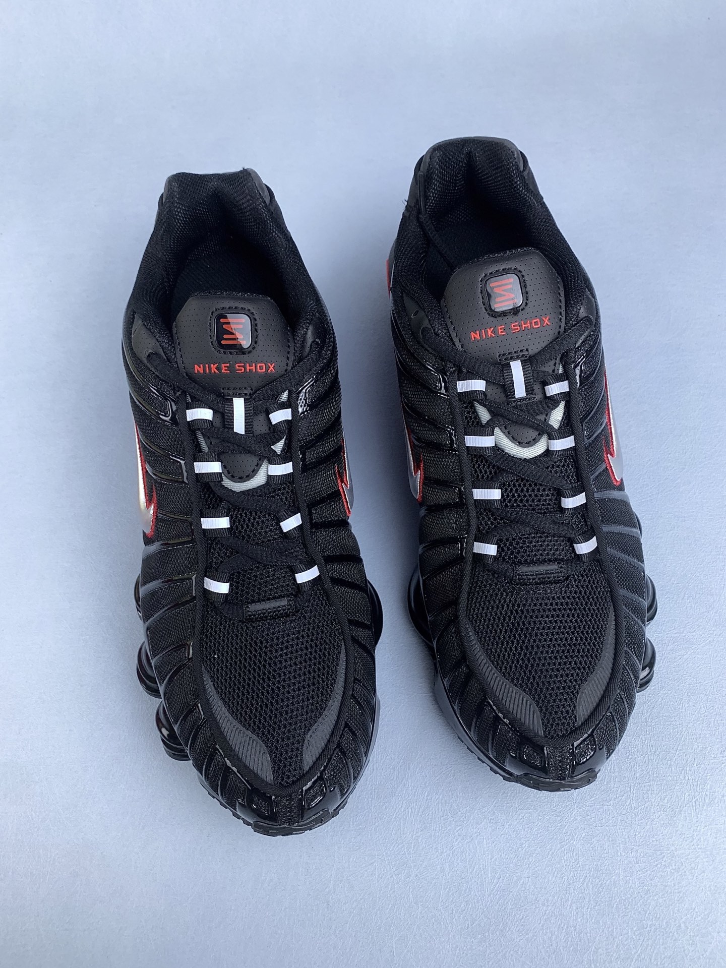 Nike Shox TL "Black/University Red/Metallic Silver"