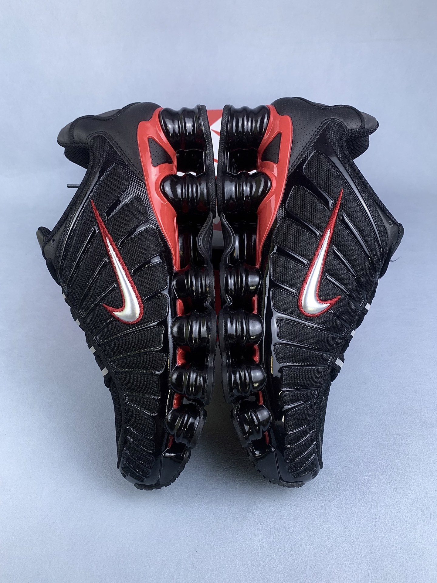 Nike Shox TL "Black/University Red/Metallic Silver"