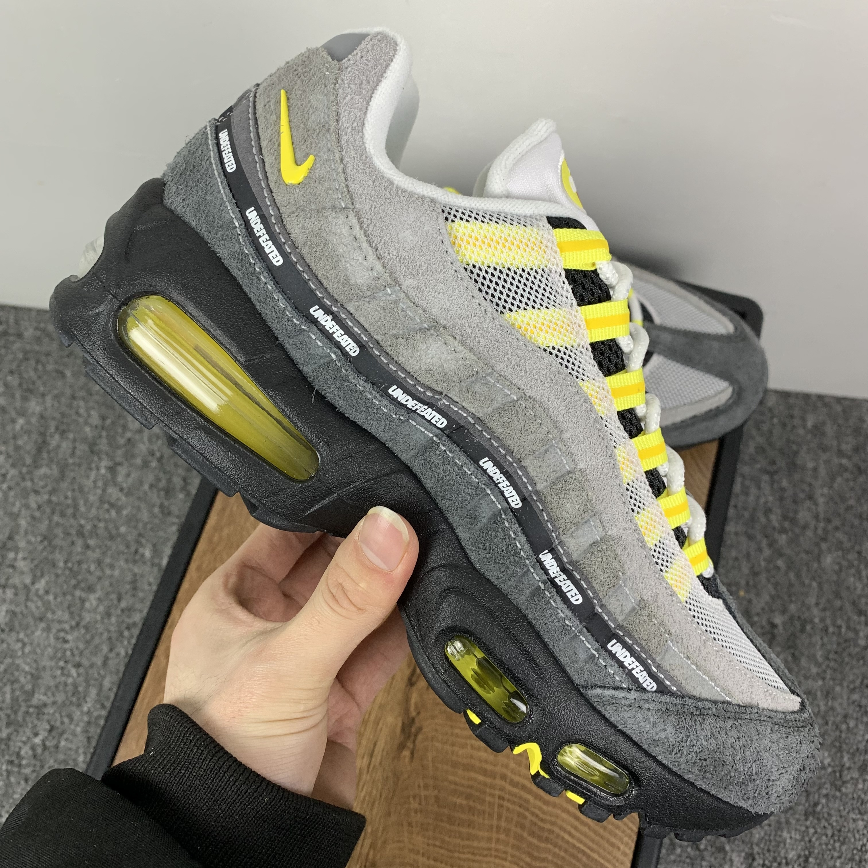 UNDEFEATED × Nike Air Max 95 SP "Opti Yellow" (Shanghai Exclusive)