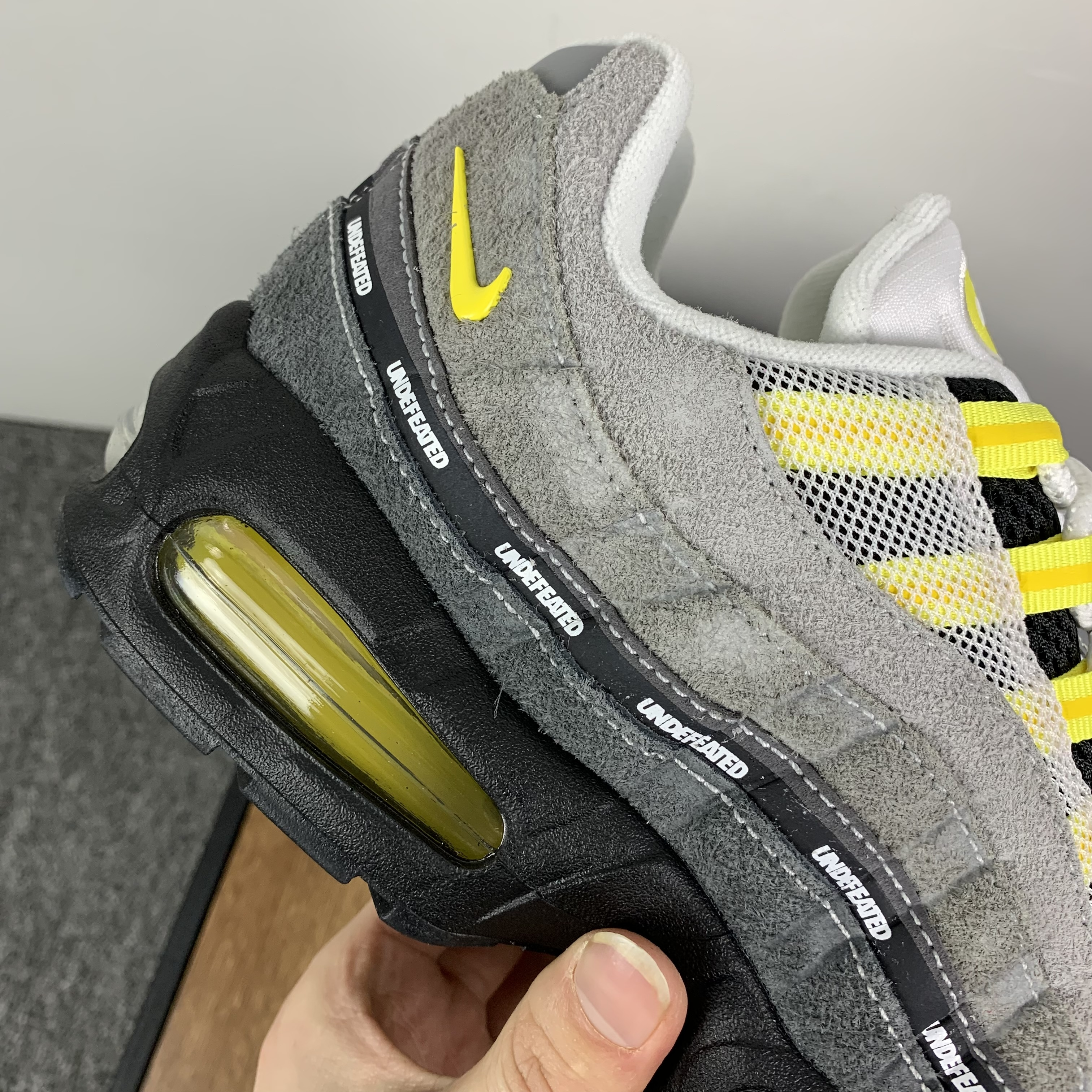 UNDEFEATED × Nike Air Max 95 SP "Opti Yellow" (Shanghai Exclusive)