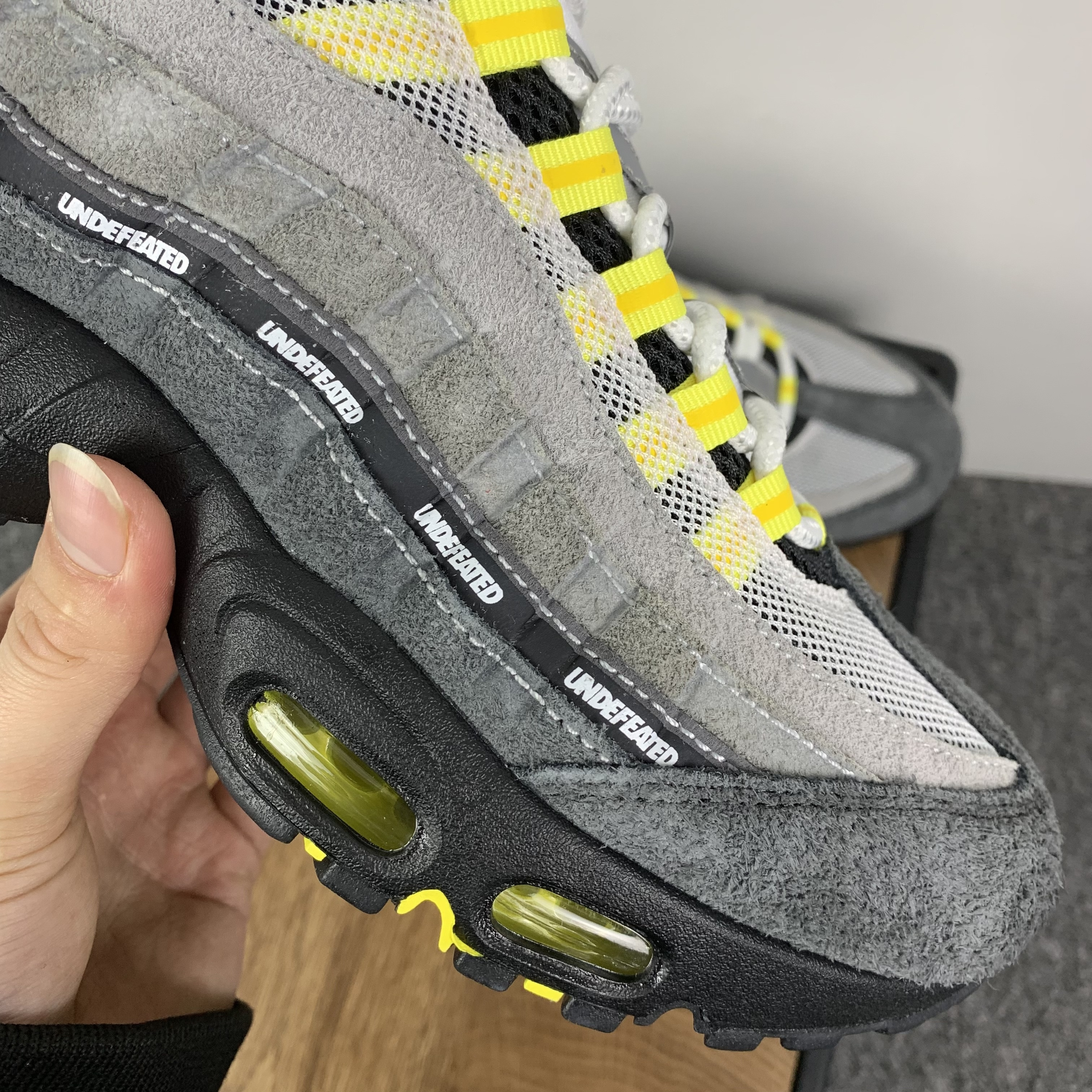 UNDEFEATED × Nike Air Max 95 SP "Opti Yellow" (Shanghai Exclusive)