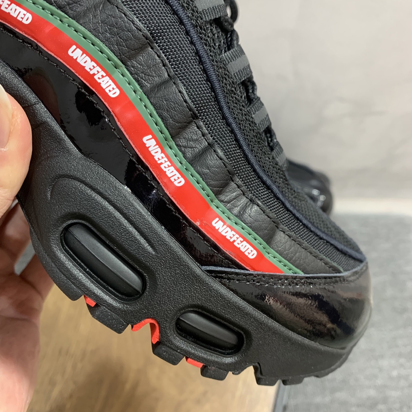 UNDEFEATED × Nike Air Max 95 SP "Black"