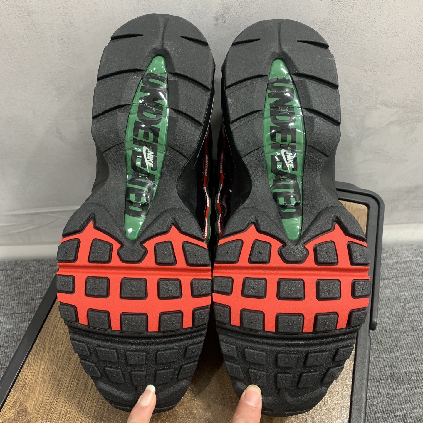 UNDEFEATED × Nike Air Max 95 SP "Black"