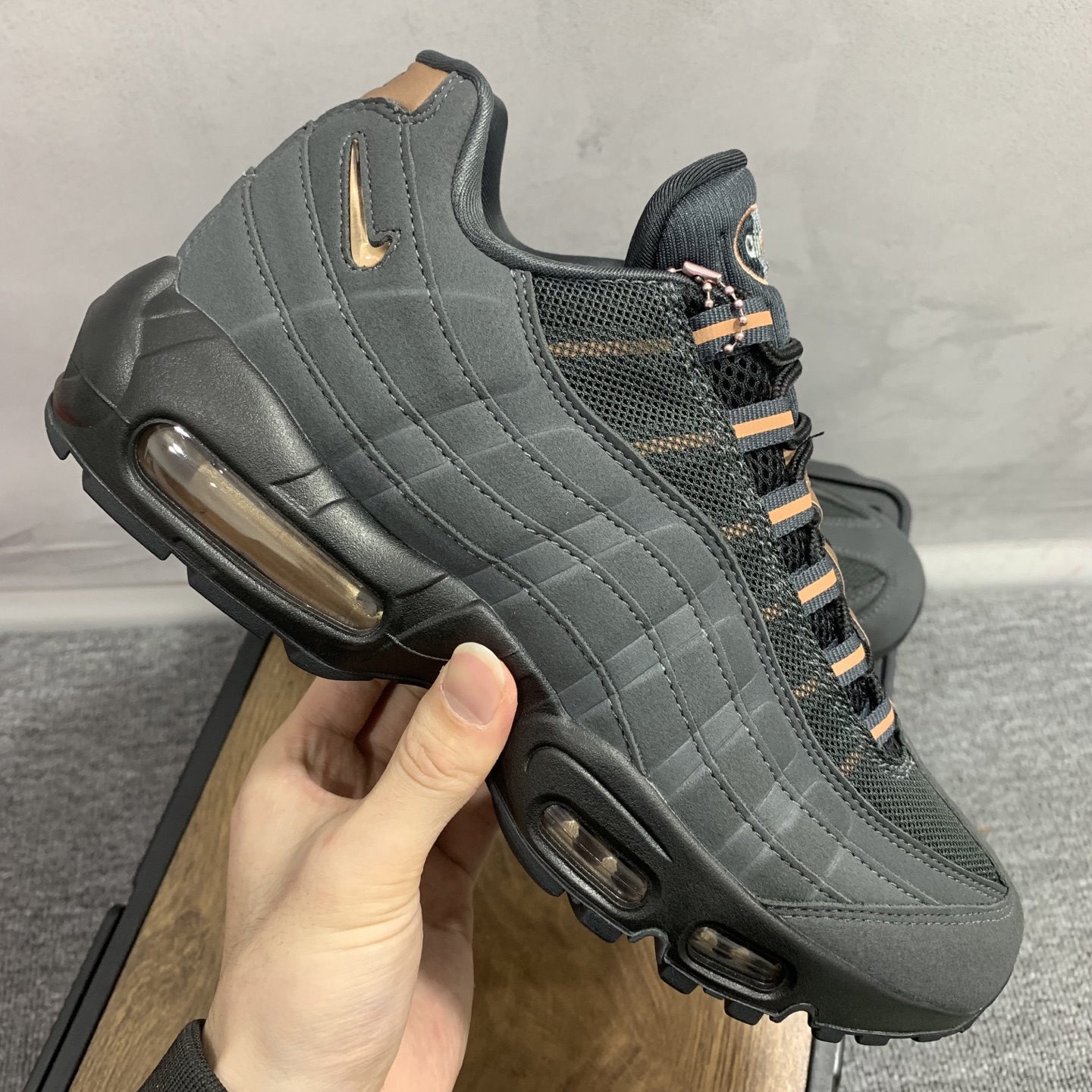 Central Cee × Nike Air Max 95 "Black/Metallic Red Bronze"
