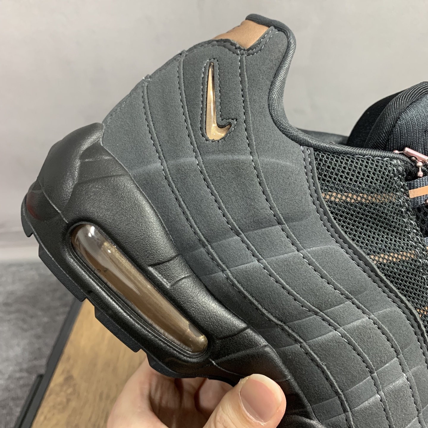 Central Cee × Nike Air Max 95 "Black/Metallic Red Bronze"