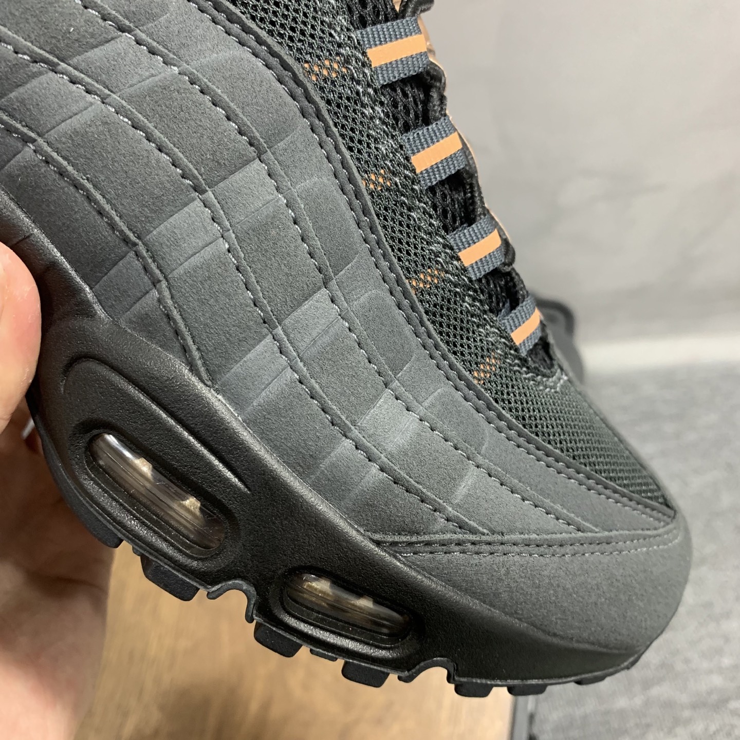 Central Cee × Nike Air Max 95 "Black/Metallic Red Bronze"