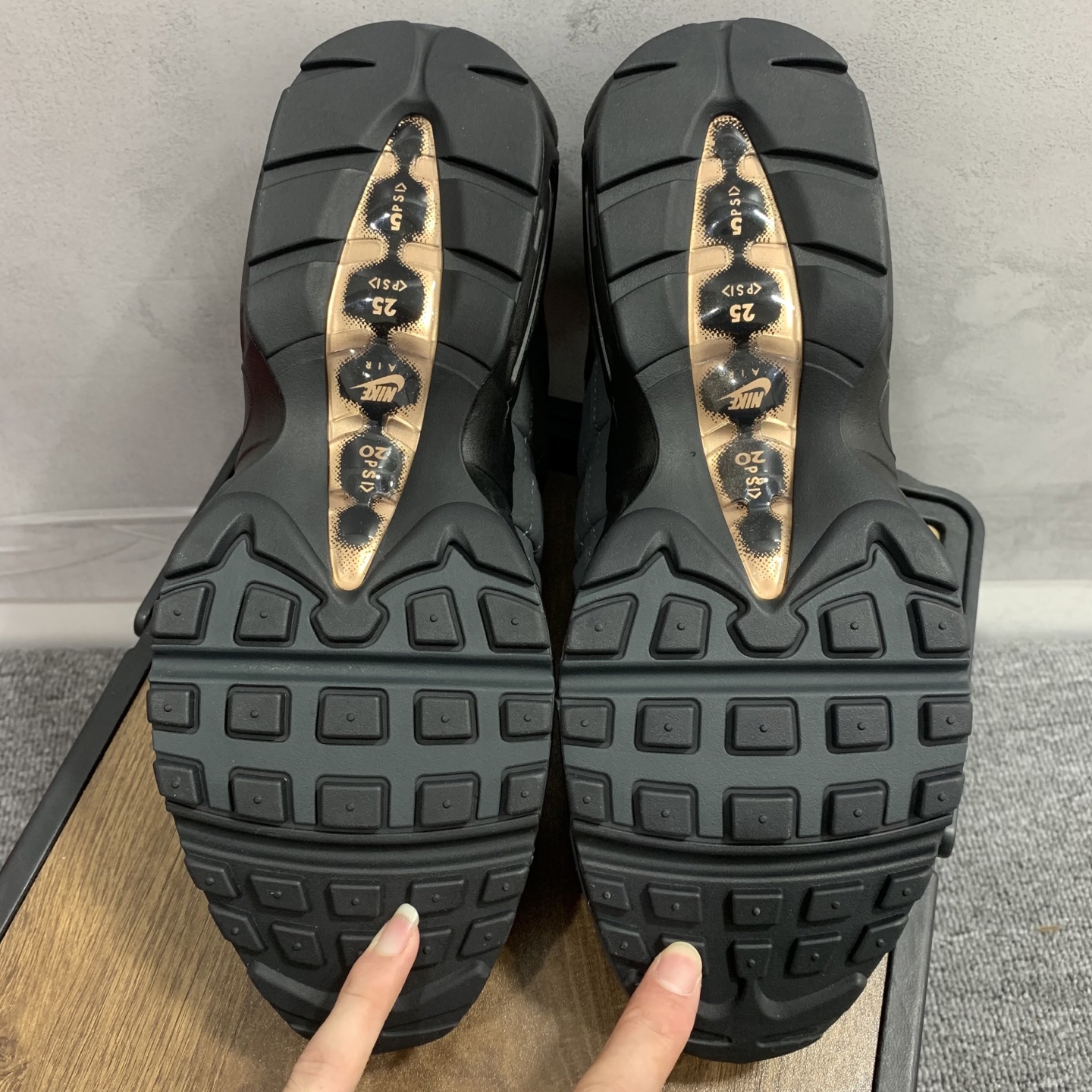 Central Cee × Nike Air Max 95 "Black/Metallic Red Bronze"