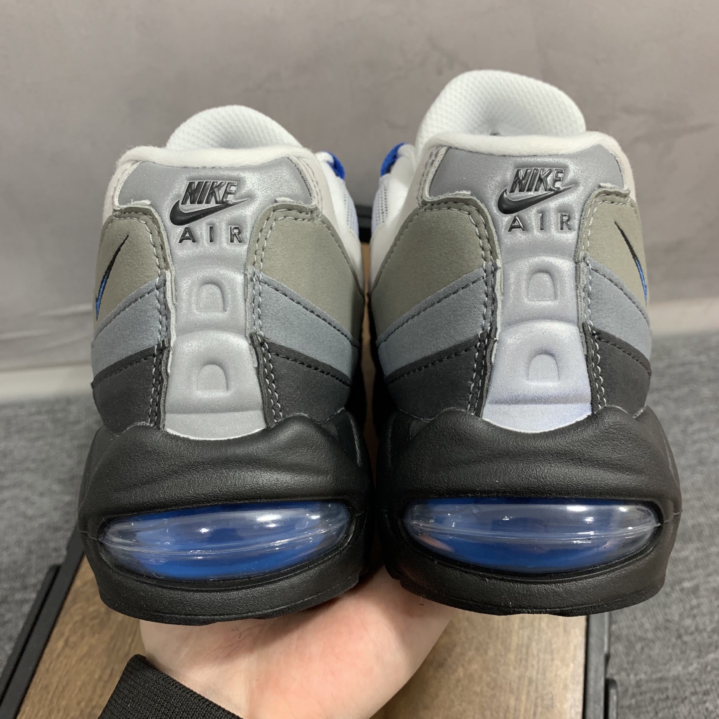 Nike Air Max 95 OG Big Bubble "Cool Grey/Blue Spark"