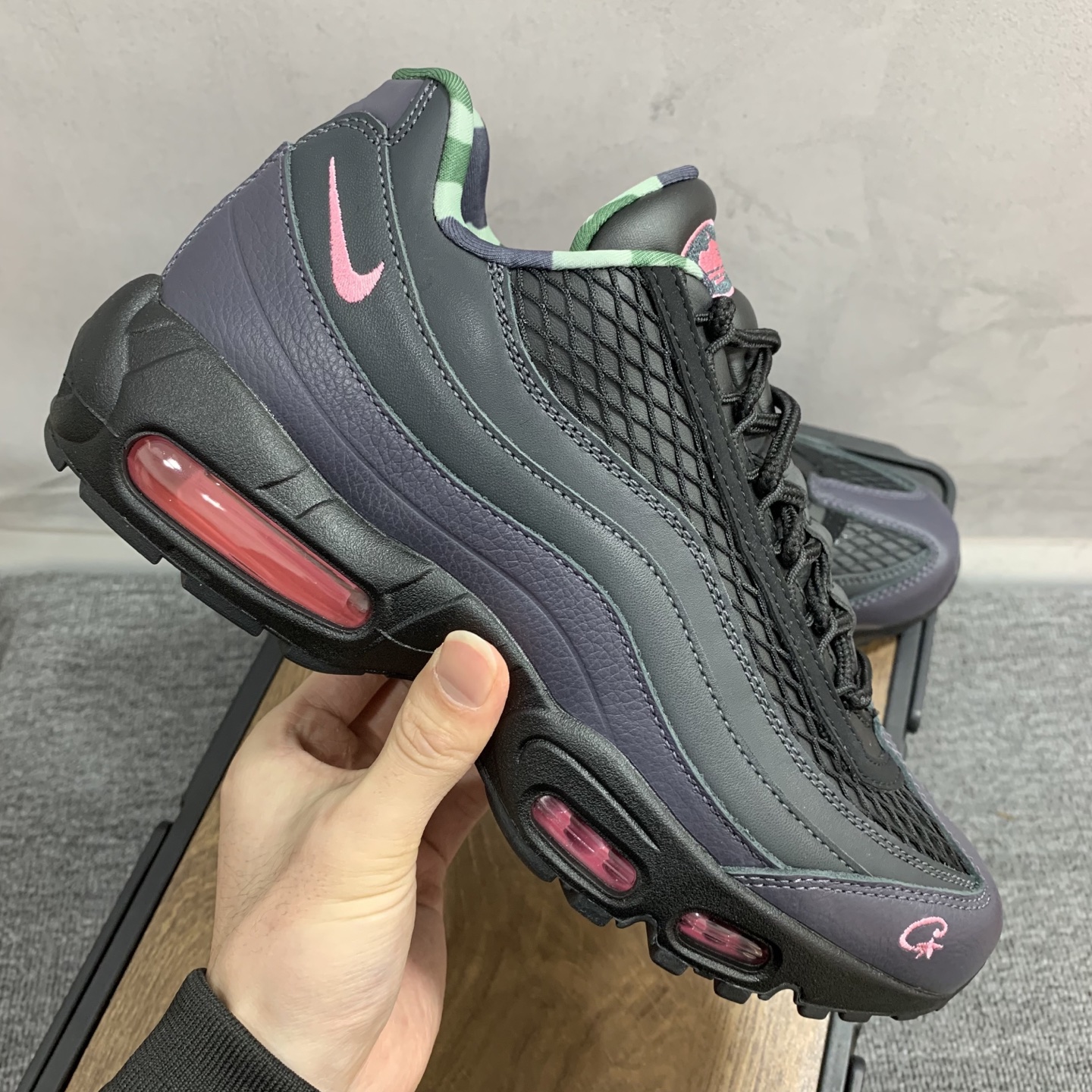 Corteiz × Nike Air Max 95 "Pink Beam"