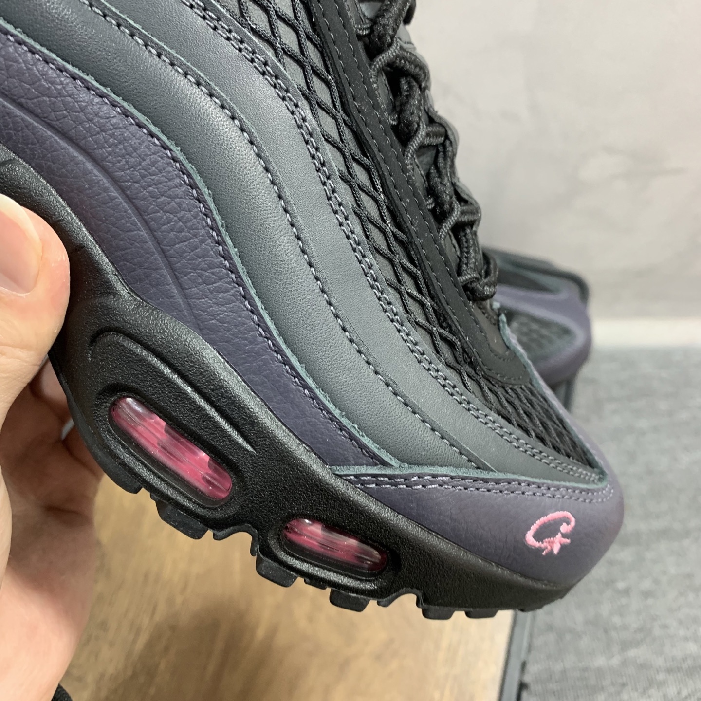 Corteiz × Nike Air Max 95 "Pink Beam"