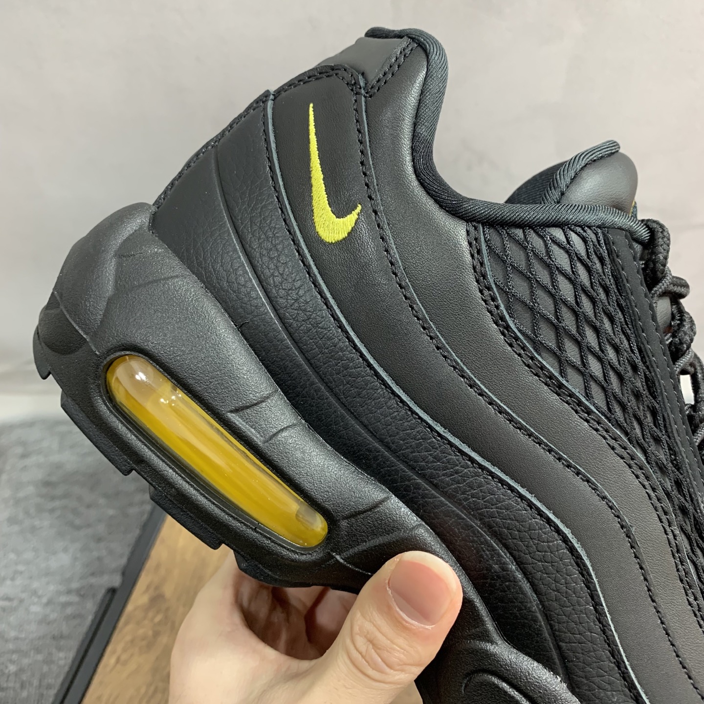 Corteiz × Nike Air Max 95 "Black and Tour Yellow"