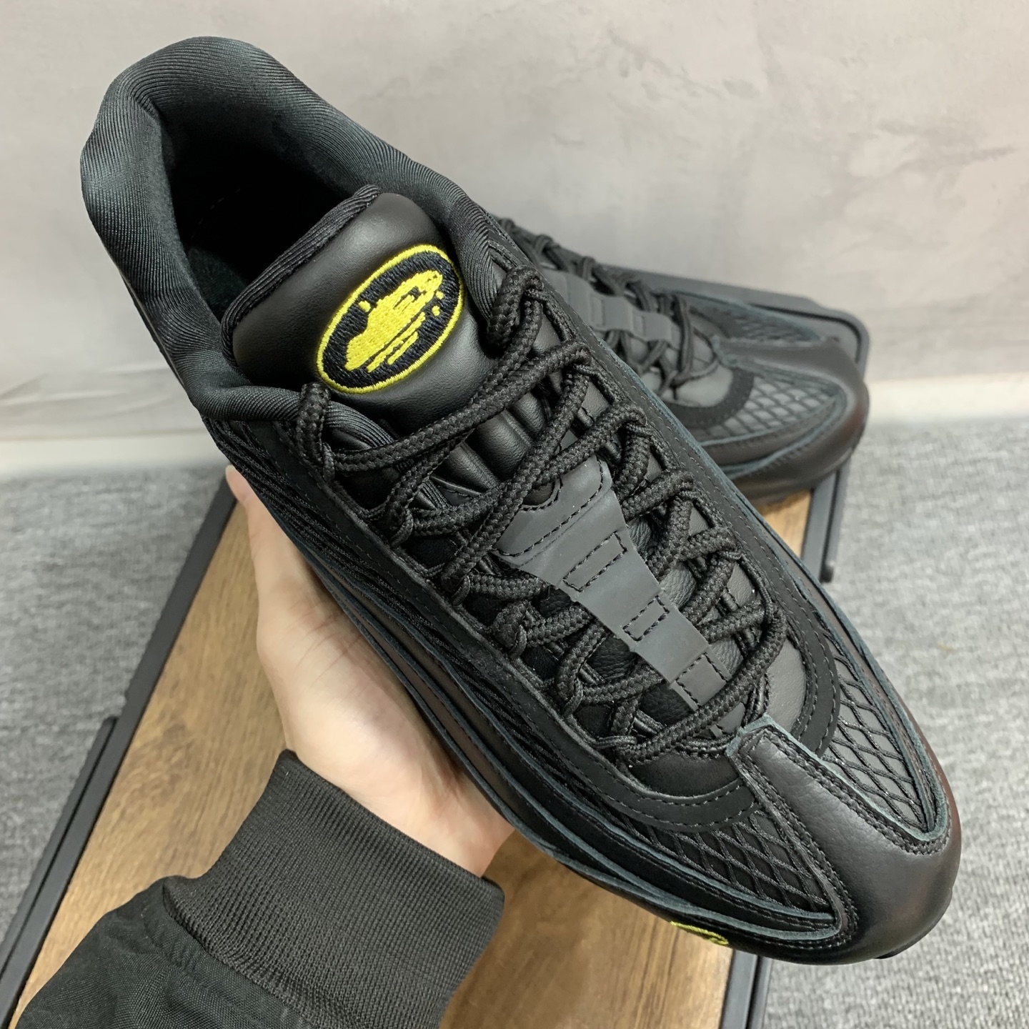 Corteiz × Nike Air Max 95 "Black and Tour Yellow"